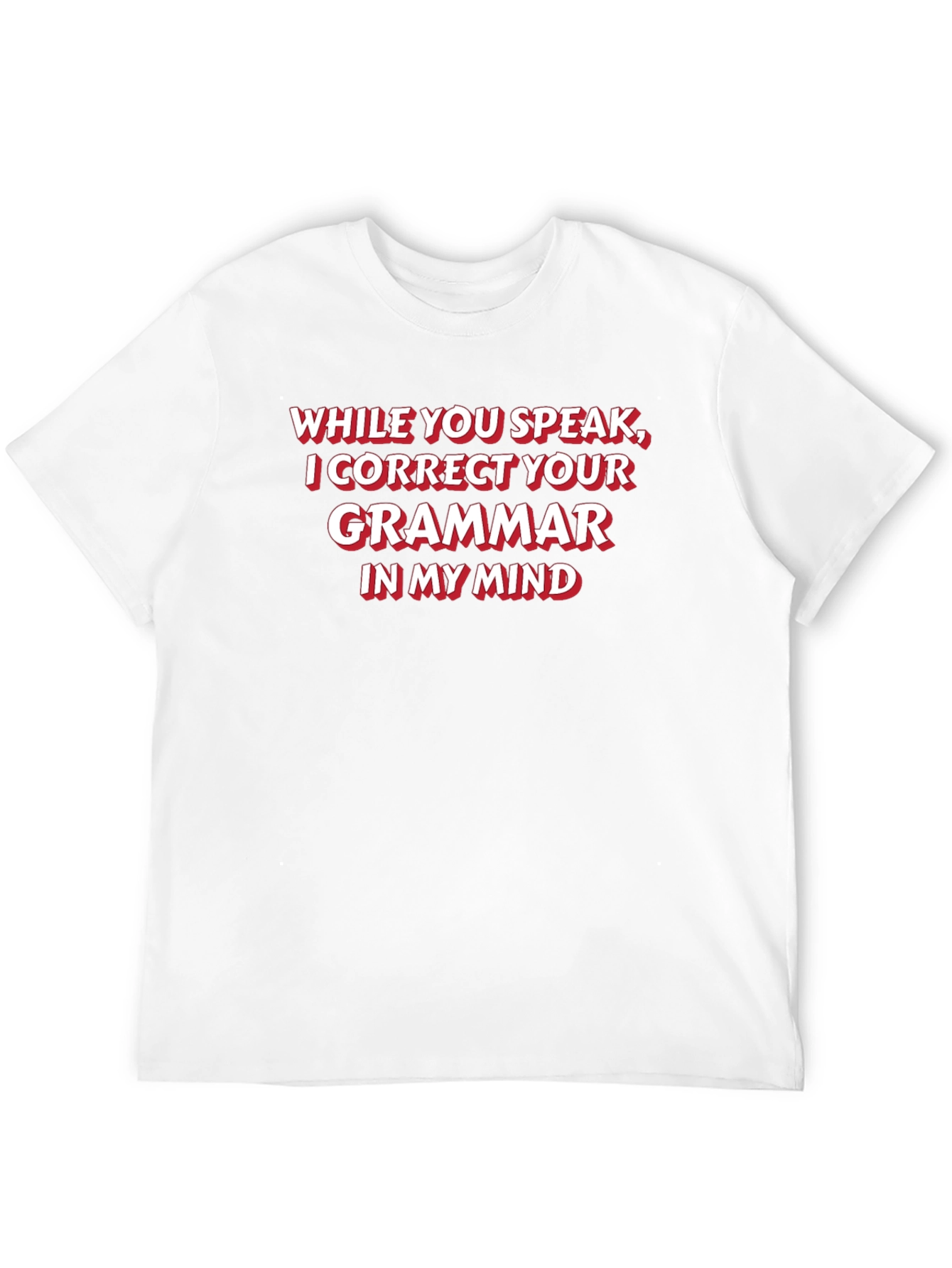Grammar Correcting T-Shirt