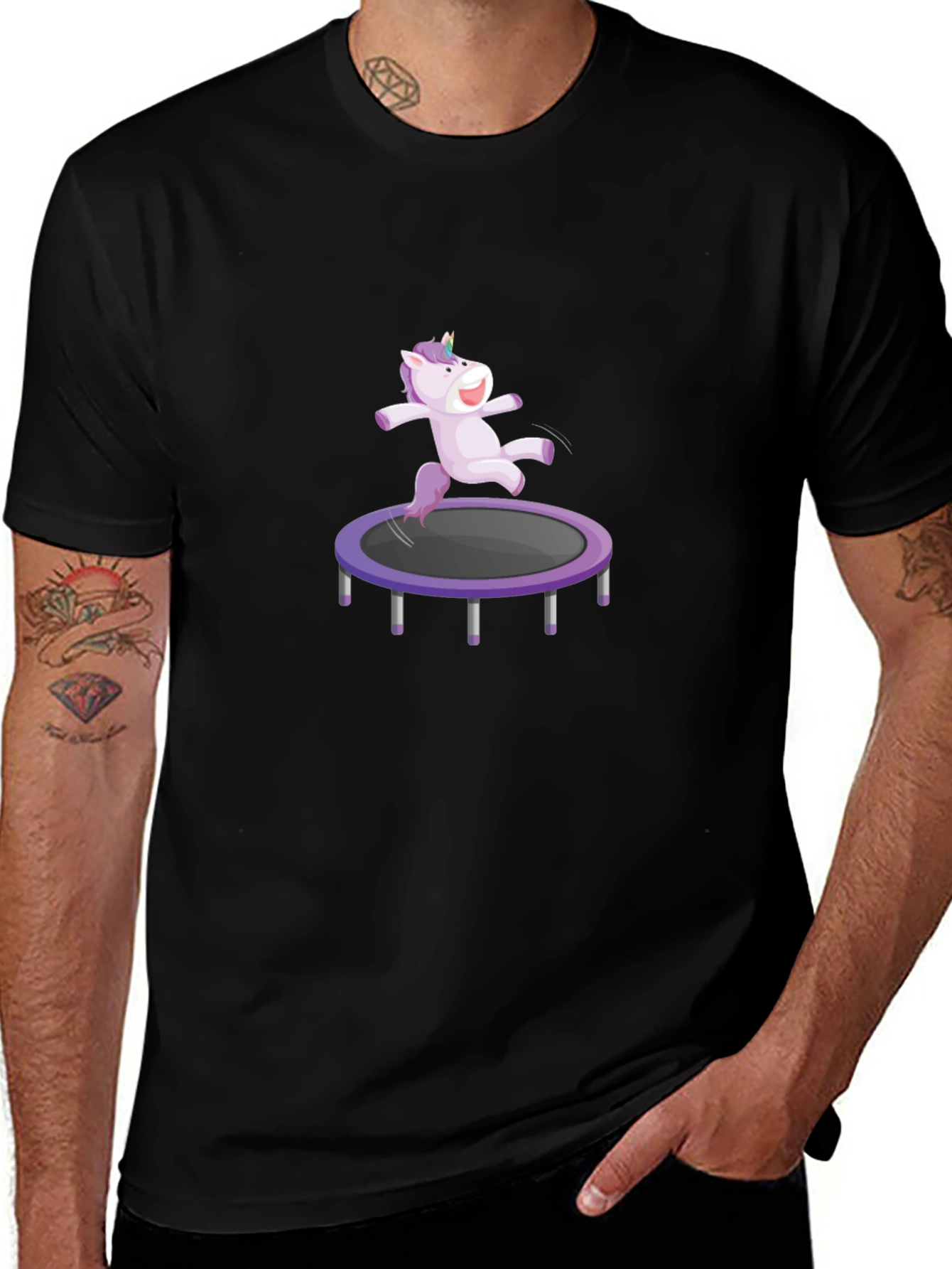 Unicorn Trampoline T-Shirt