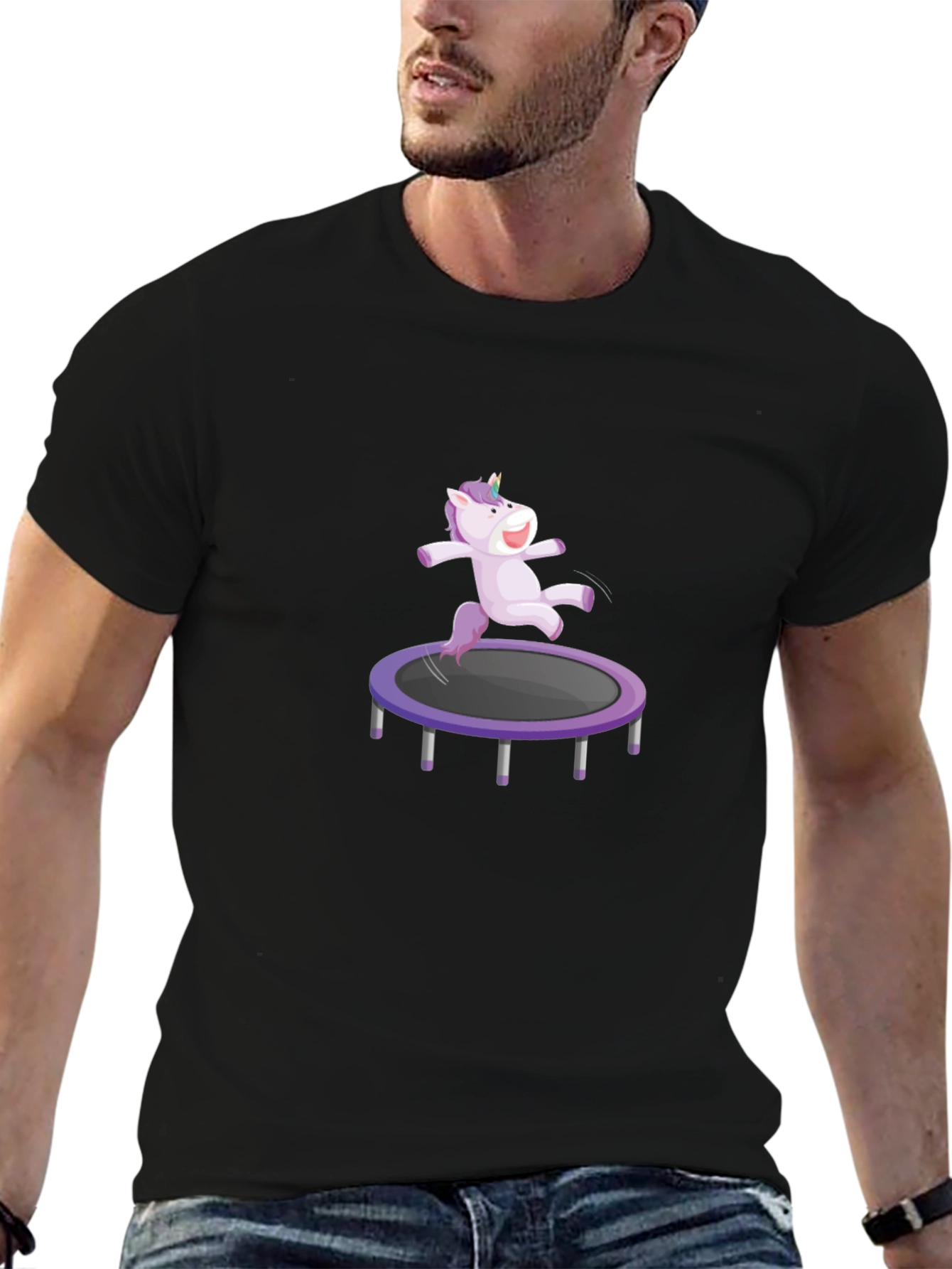 Unicorn Trampoline T-Shirt
