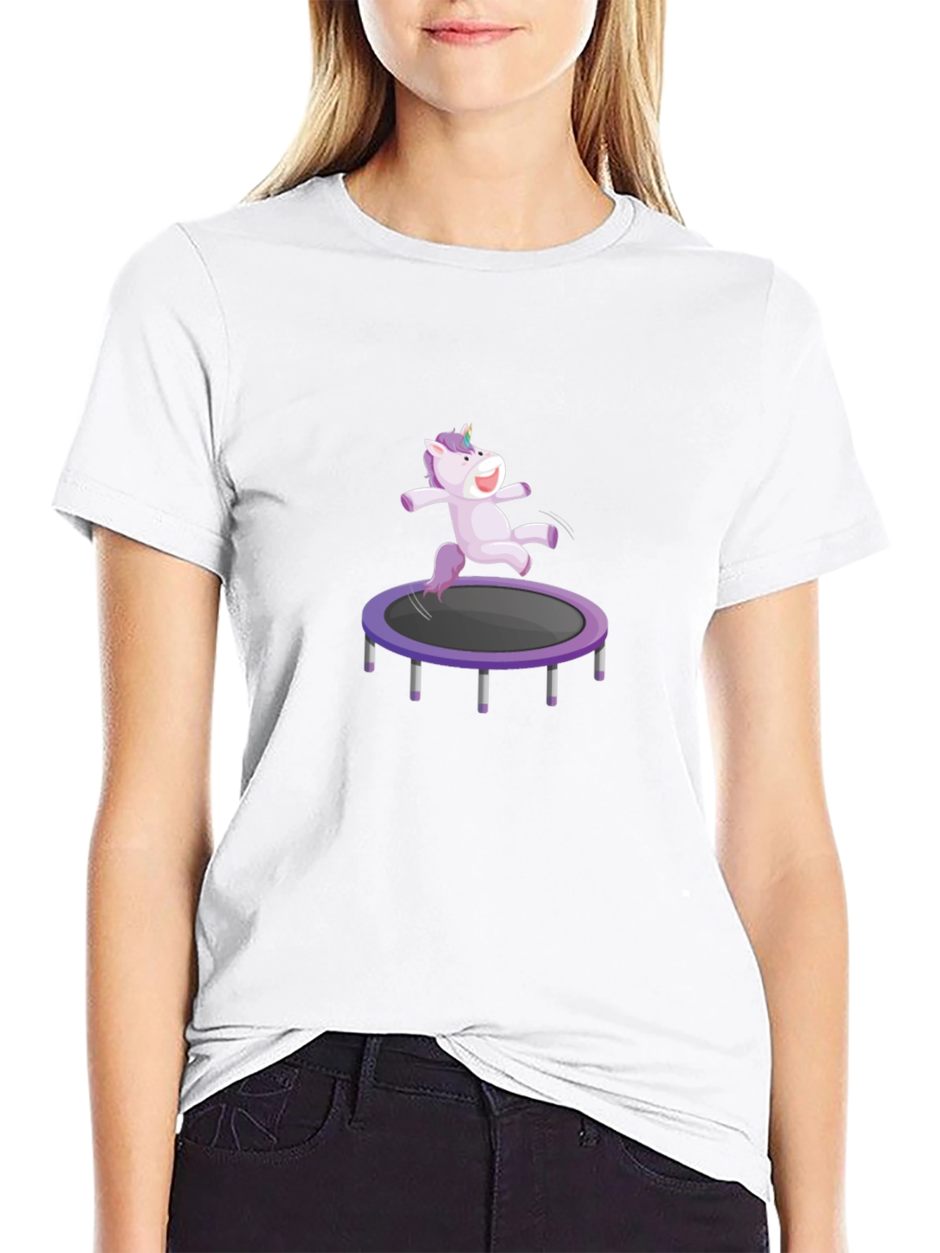 Unicorn Trampoline T-Shirt