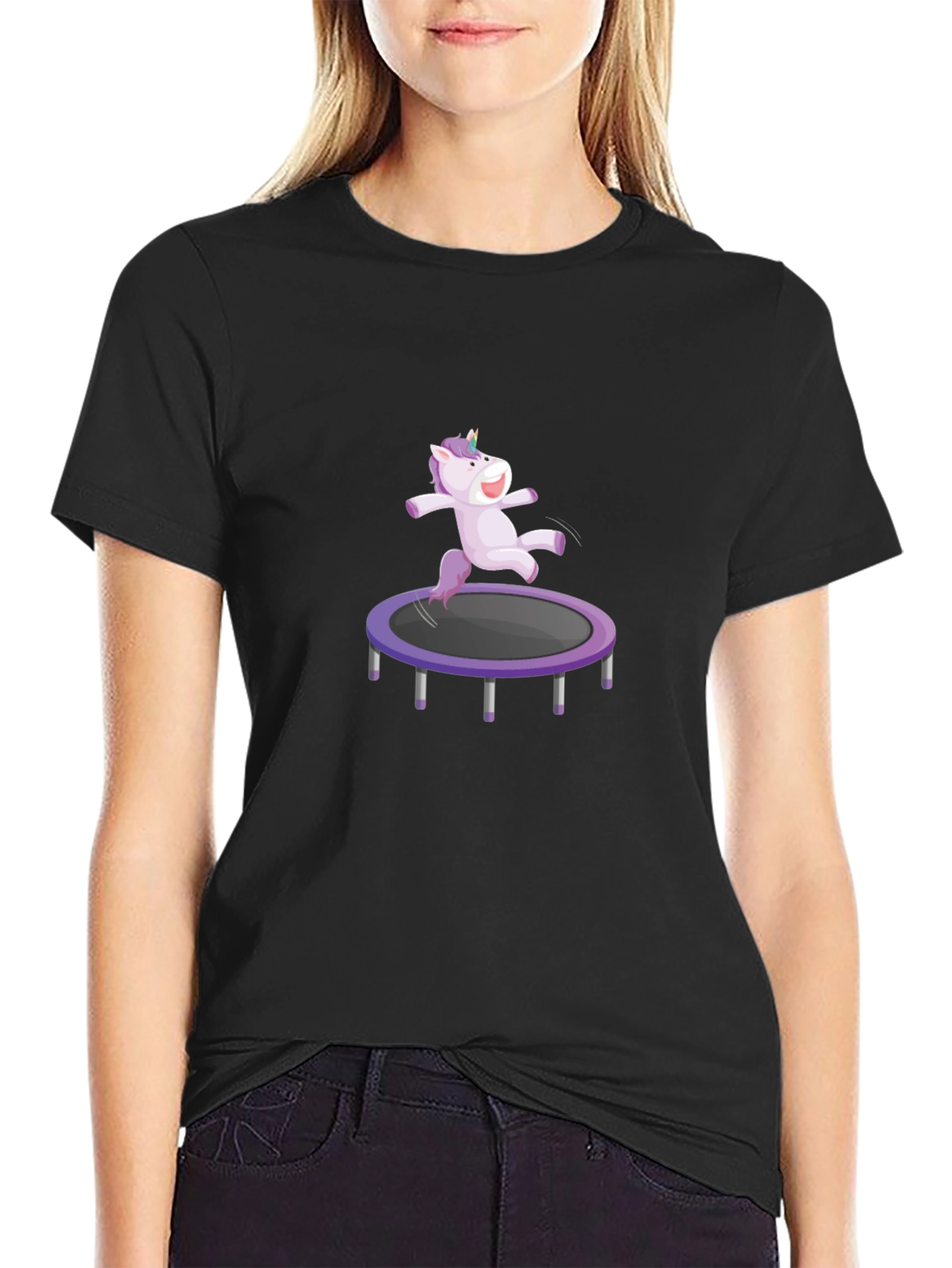 Unicorn Trampoline T-Shirt
