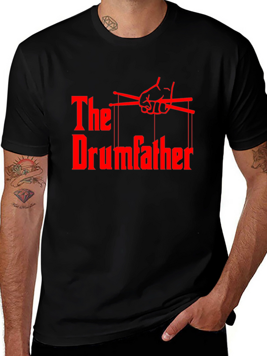 The Drumfather T-Shirt - Black