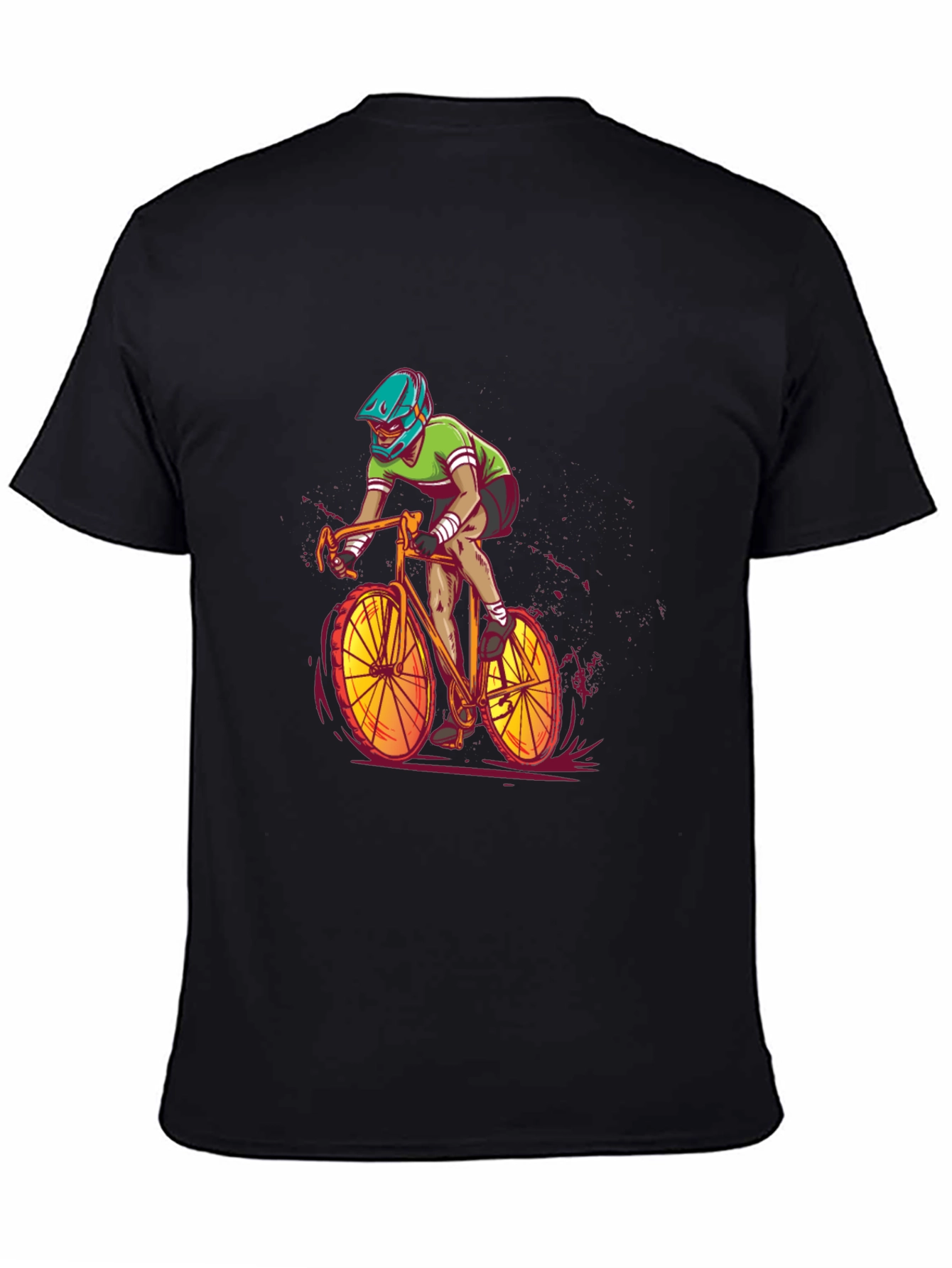 Cycling Graphic Tee - Ride in Style!