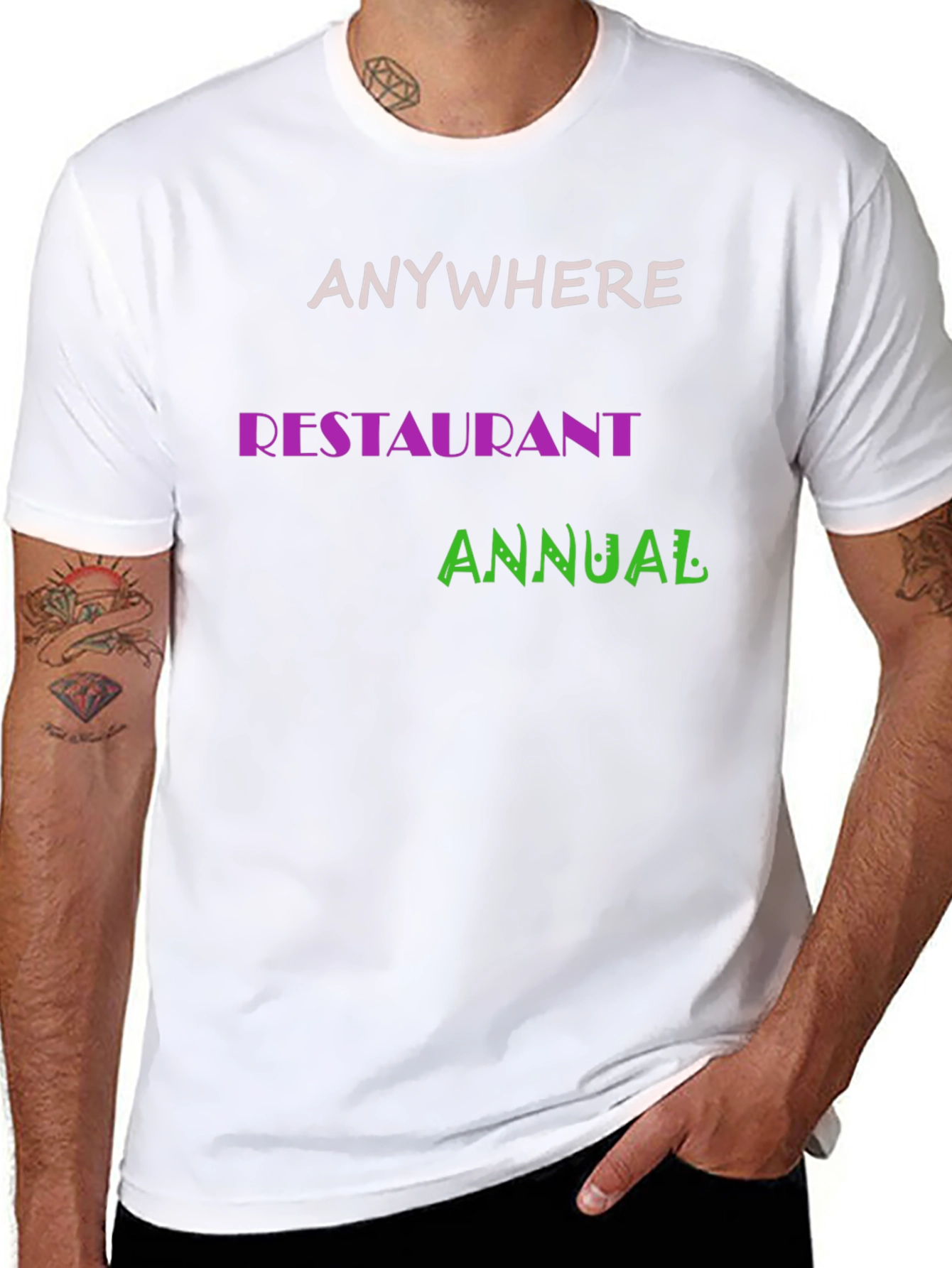 Anywhere Restaurant Annual Black T-Shirt