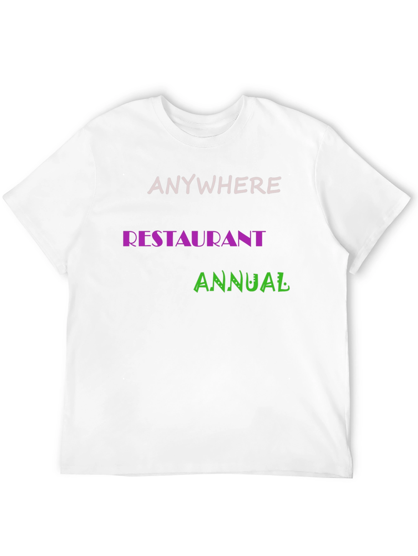 Anywhere Restaurant Annual Black T-Shirt