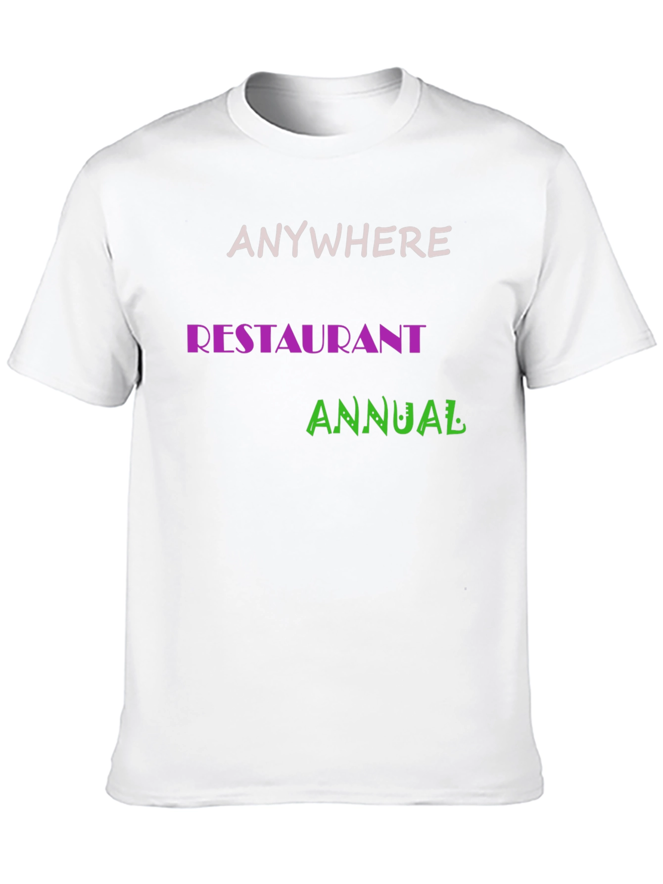 Anywhere Restaurant Annual Black T-Shirt