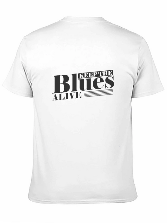 Keep The Blues Alive Black T-Shirt