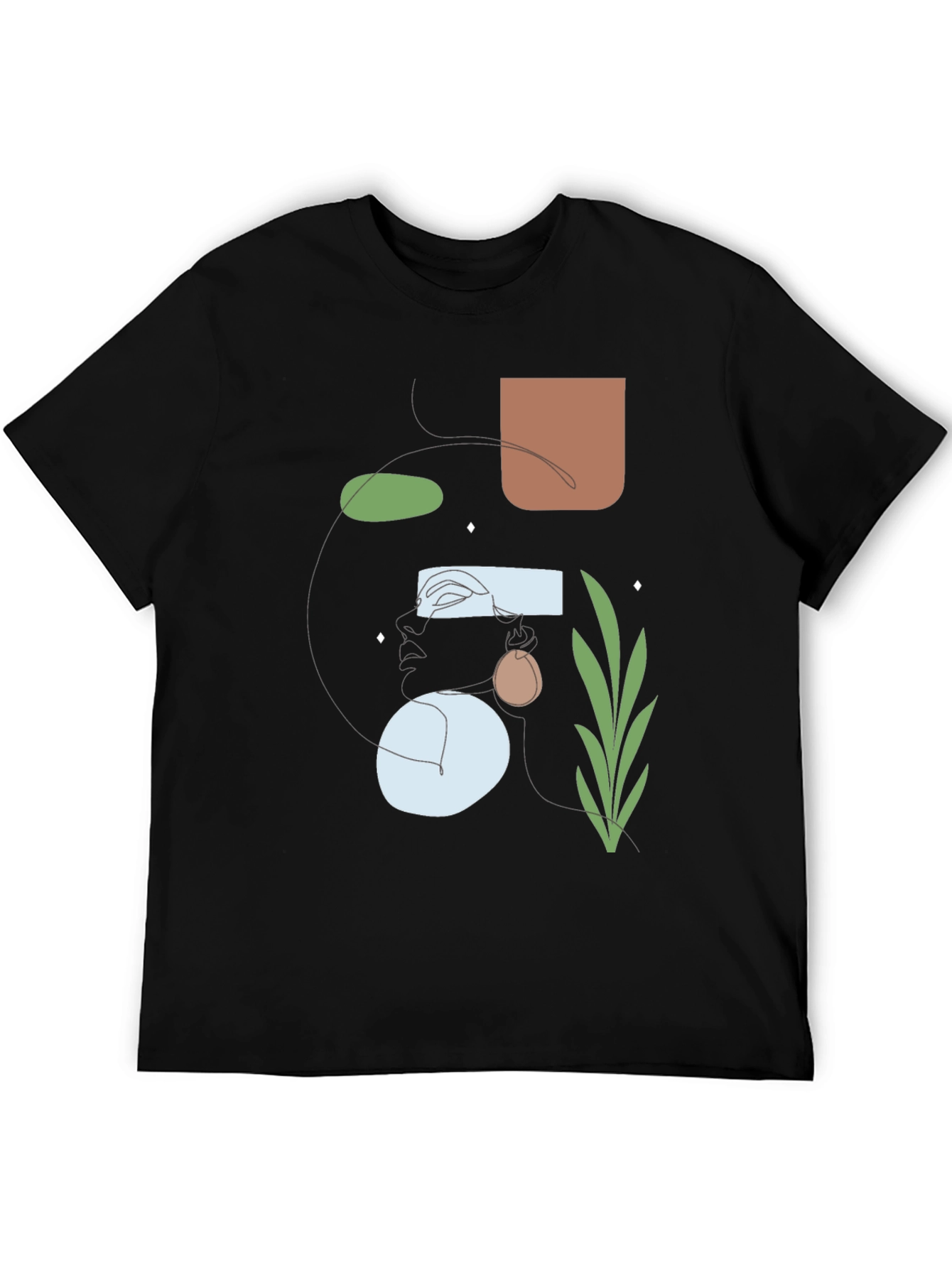 Abstract Art Graphic Tee - Modern Unisex T-Shirt