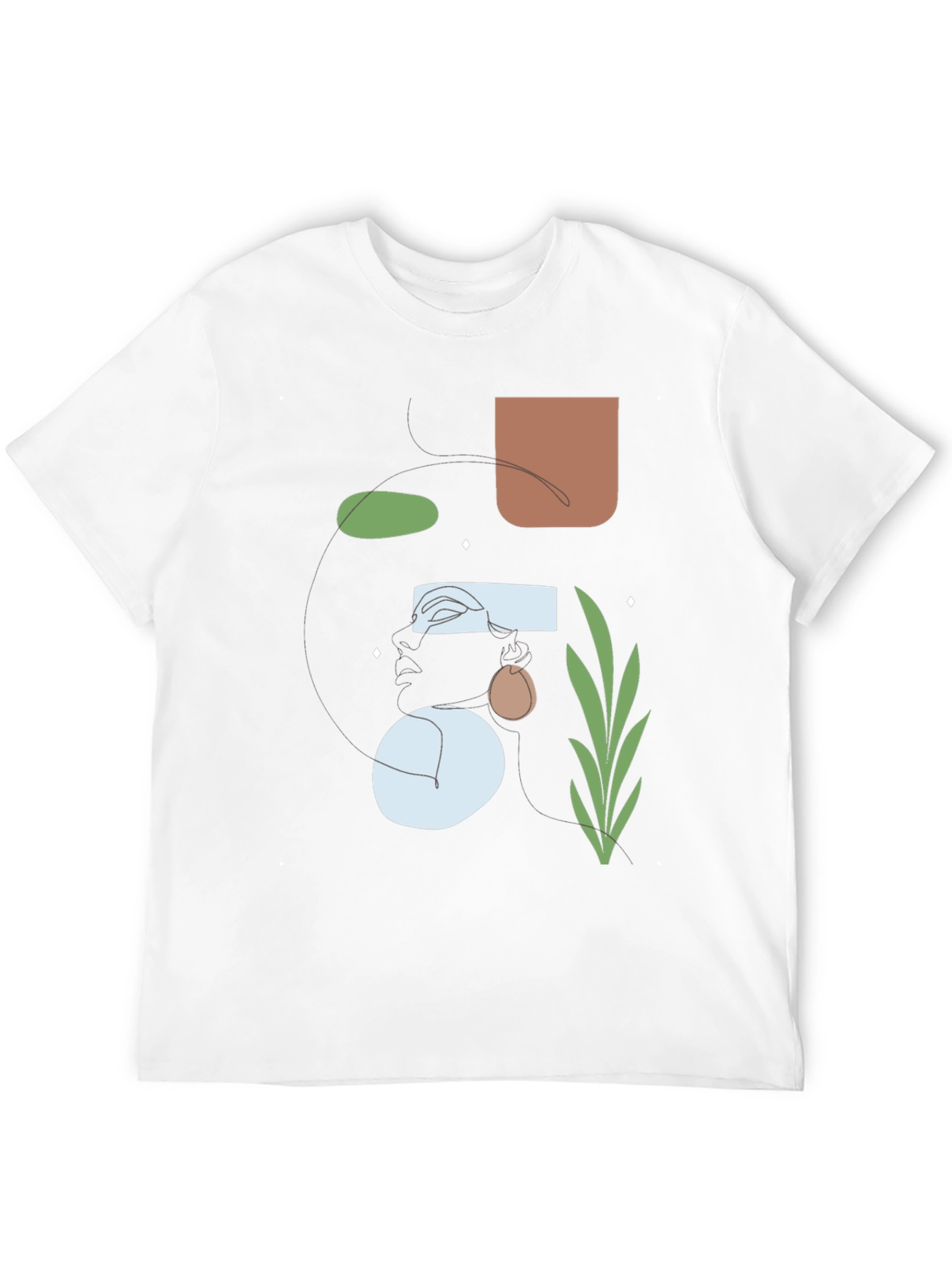 Abstract Art Graphic Tee - Modern Unisex T-Shirt