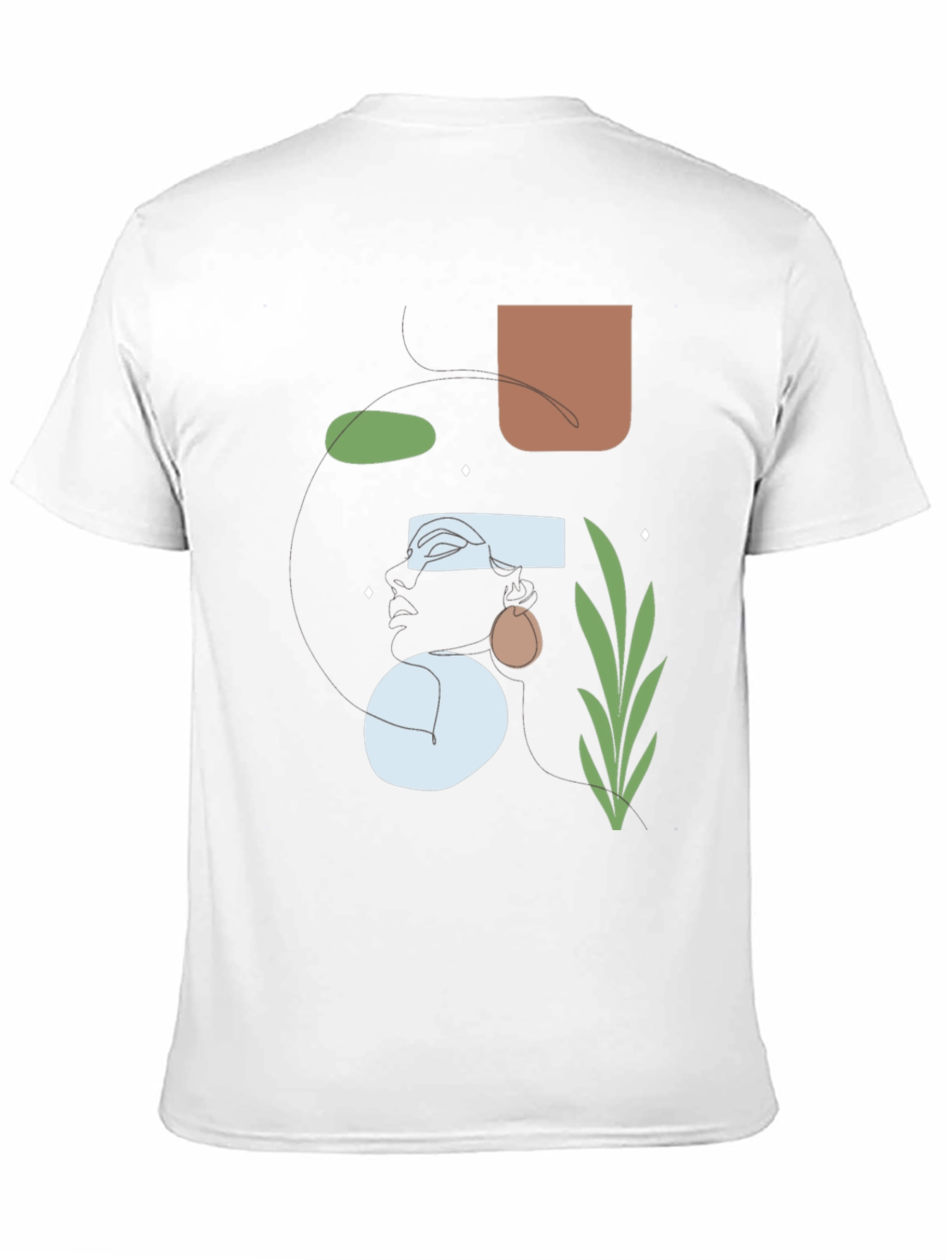 Abstract Art Graphic Tee - Modern Unisex T-Shirt