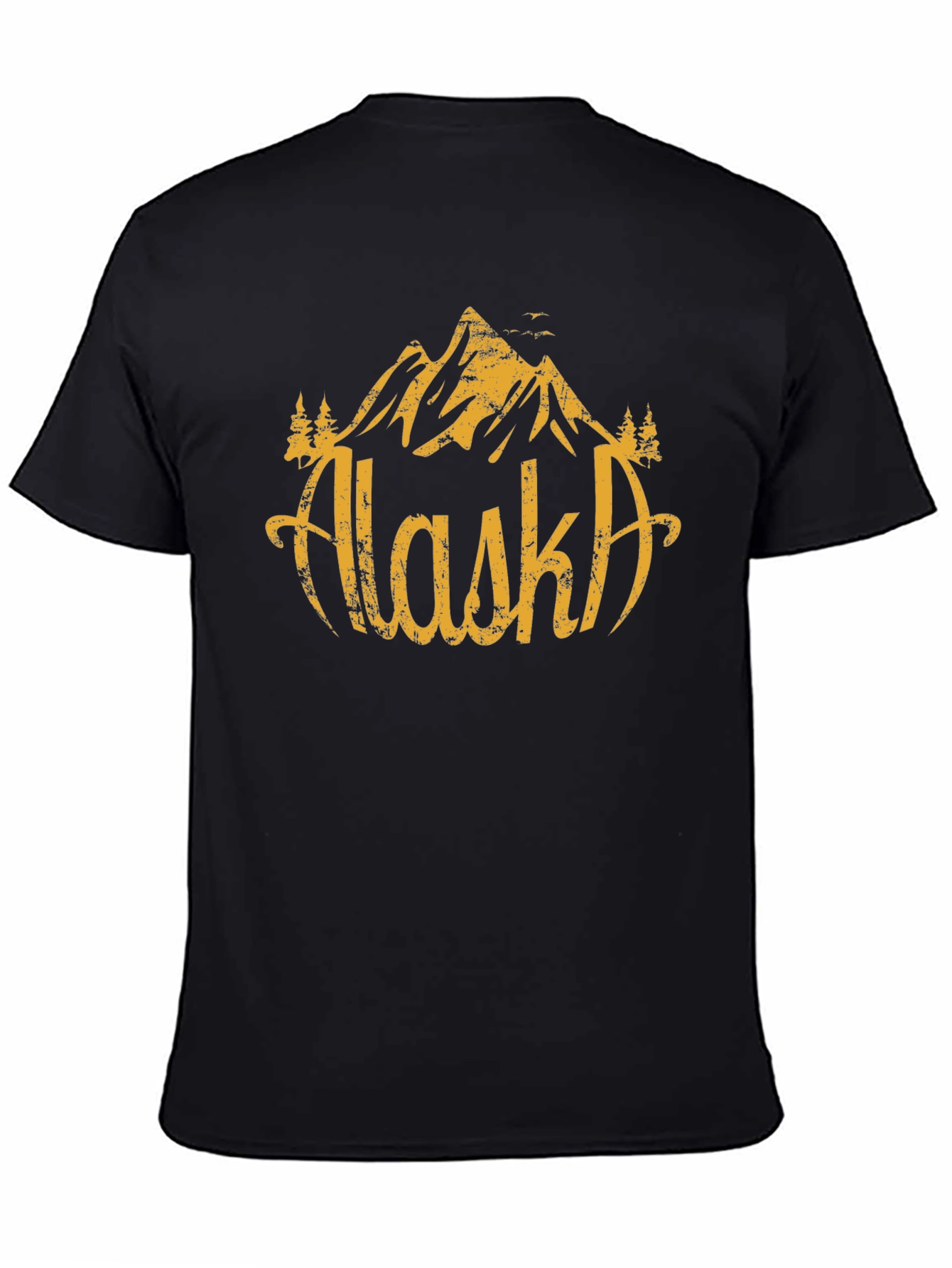 Alaska Mountain Graphic T-Shirt - Mens
