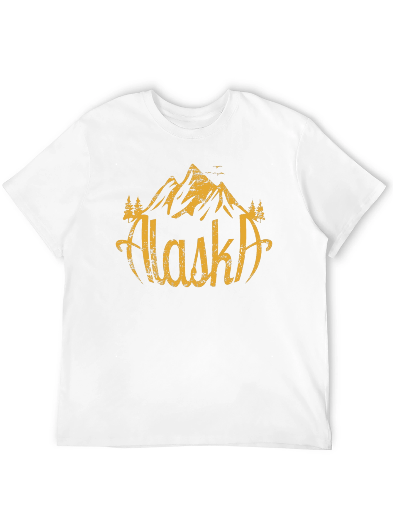 Alaska Mountain Graphic T-Shirt - Mens