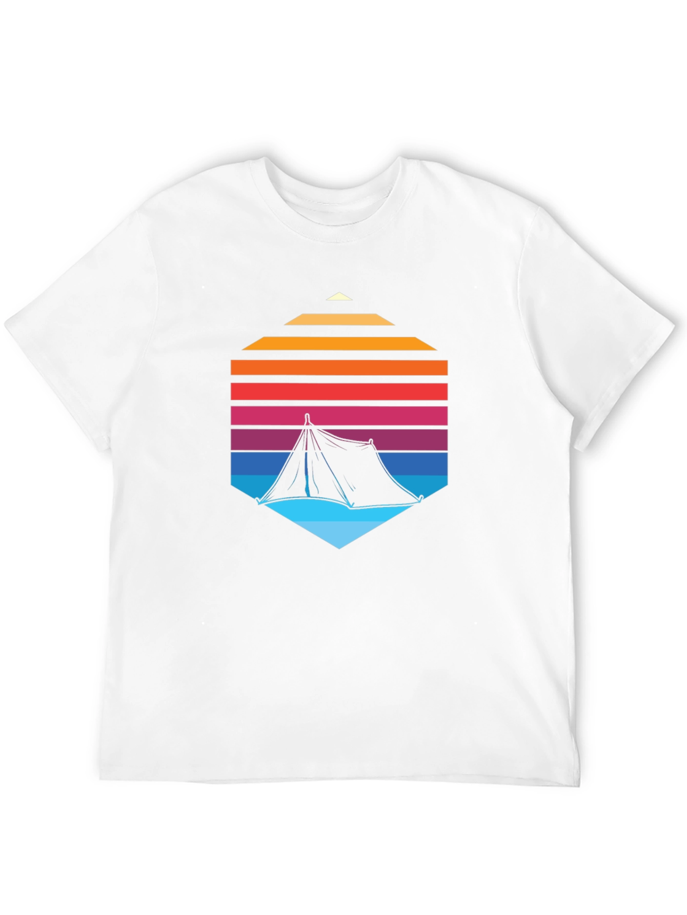 Retro Camping Tent T-Shirt