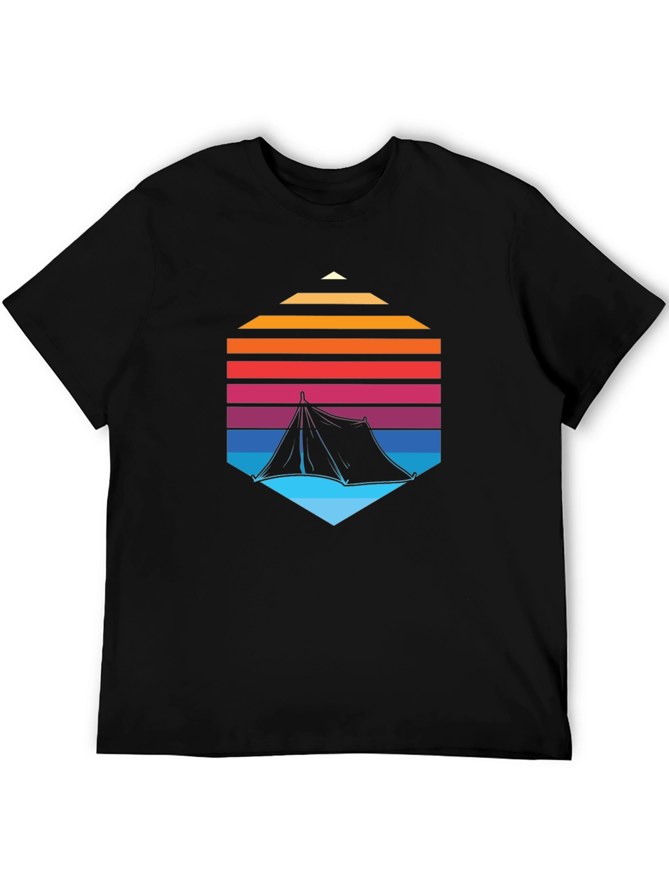 Retro Camping Tent T-Shirt