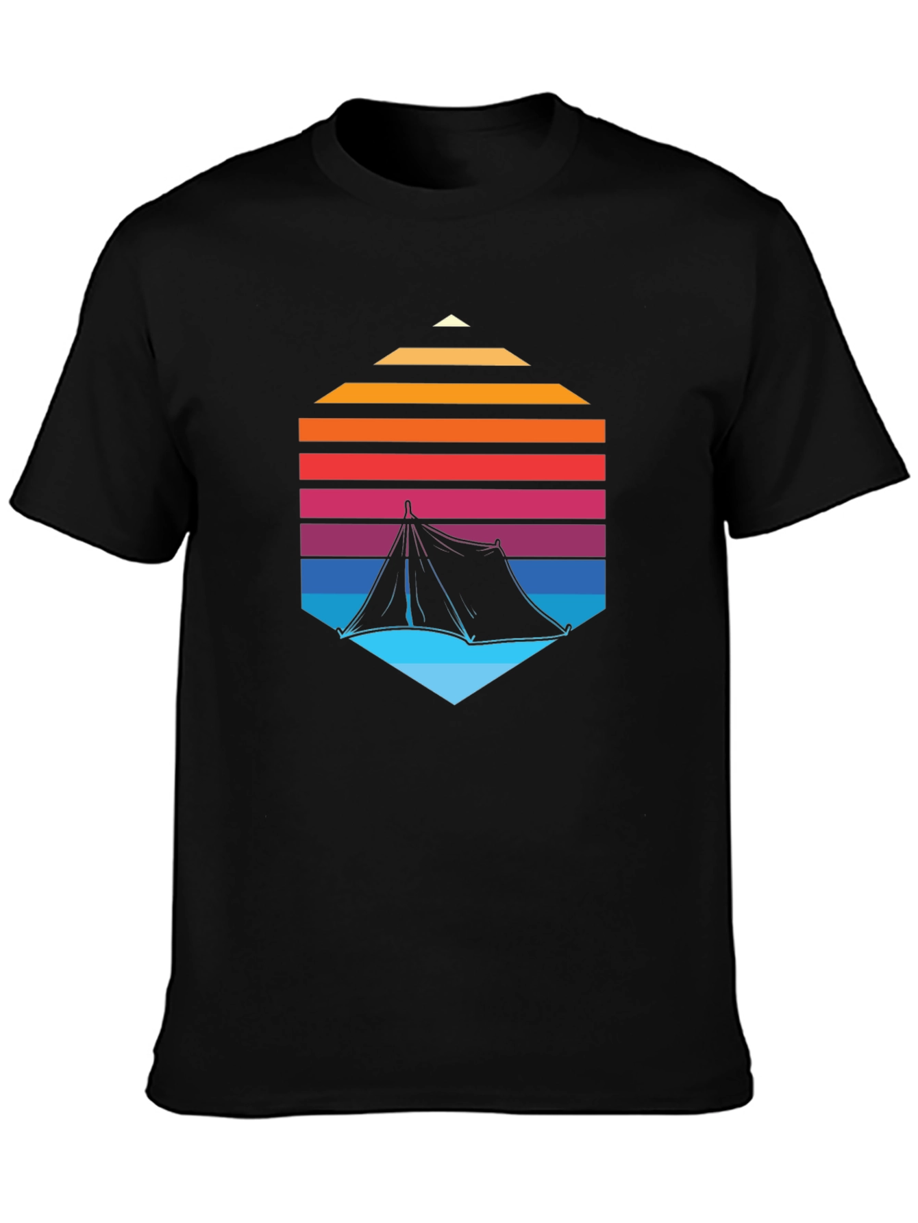 Retro Camping Tent T-Shirt