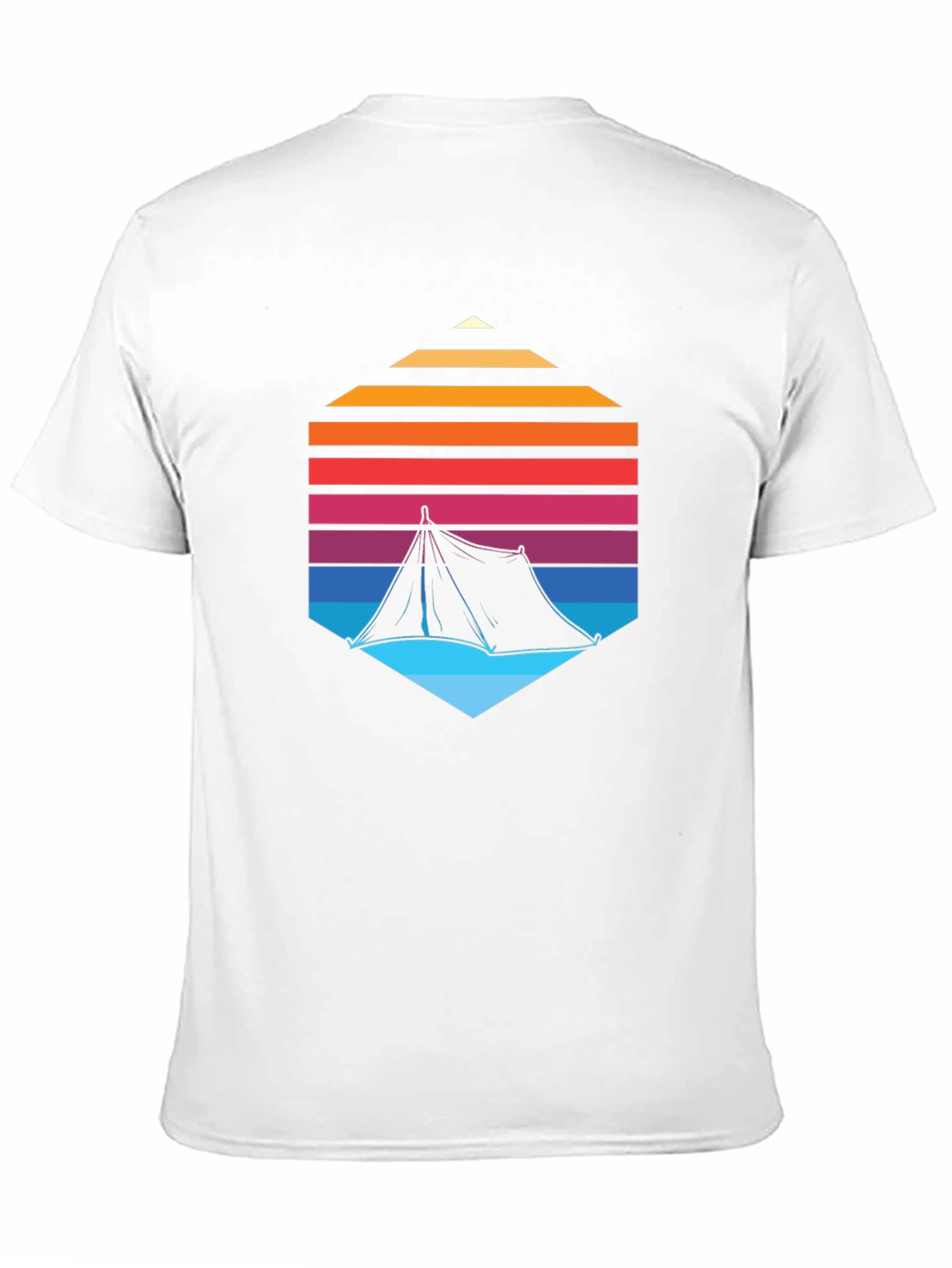 Retro Camping Tent T-Shirt