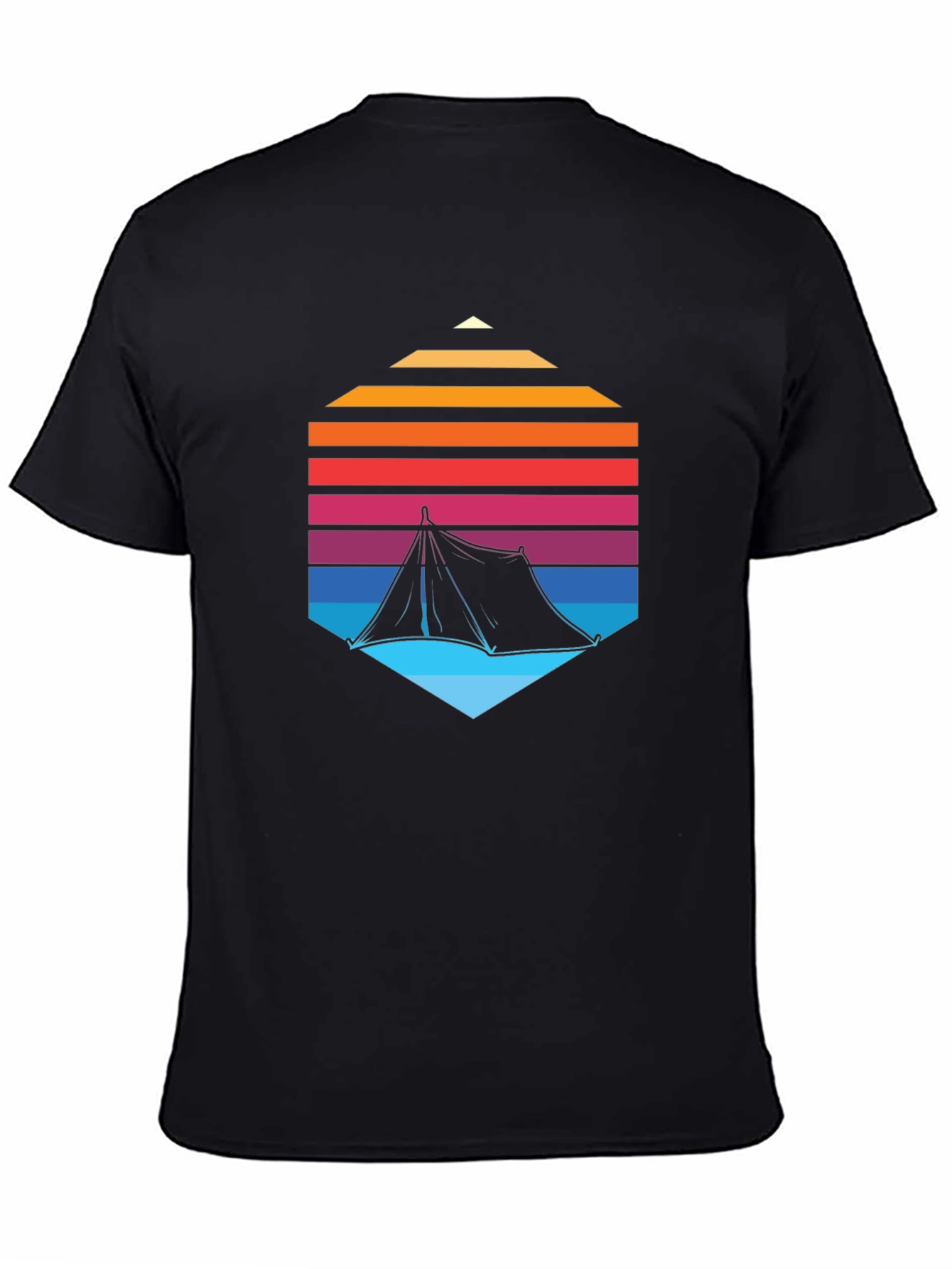 Retro Camping Tent T-Shirt