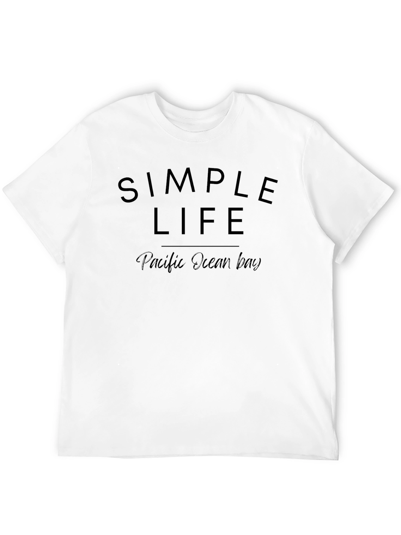 Simple Life Graphic Tee - Pacific Ocean Bay