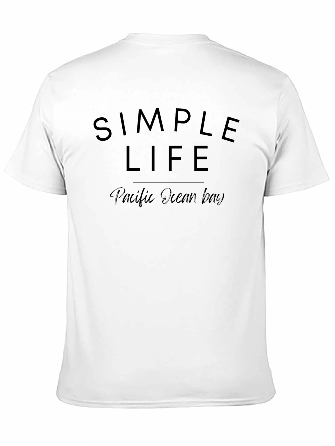 Simple Life Graphic Tee - Pacific Ocean Bay