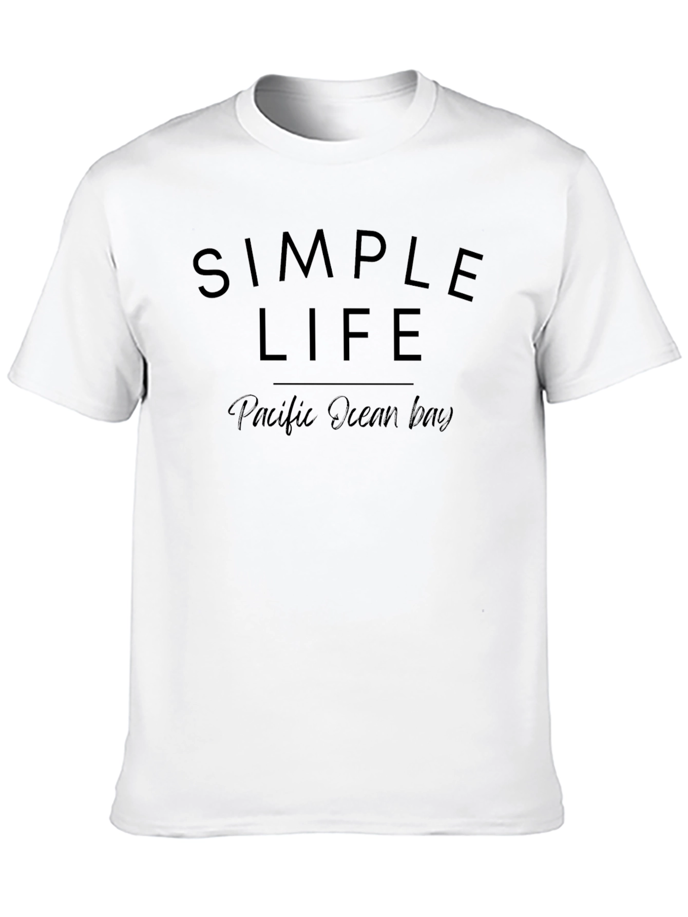 Simple Life Graphic Tee - Pacific Ocean Bay
