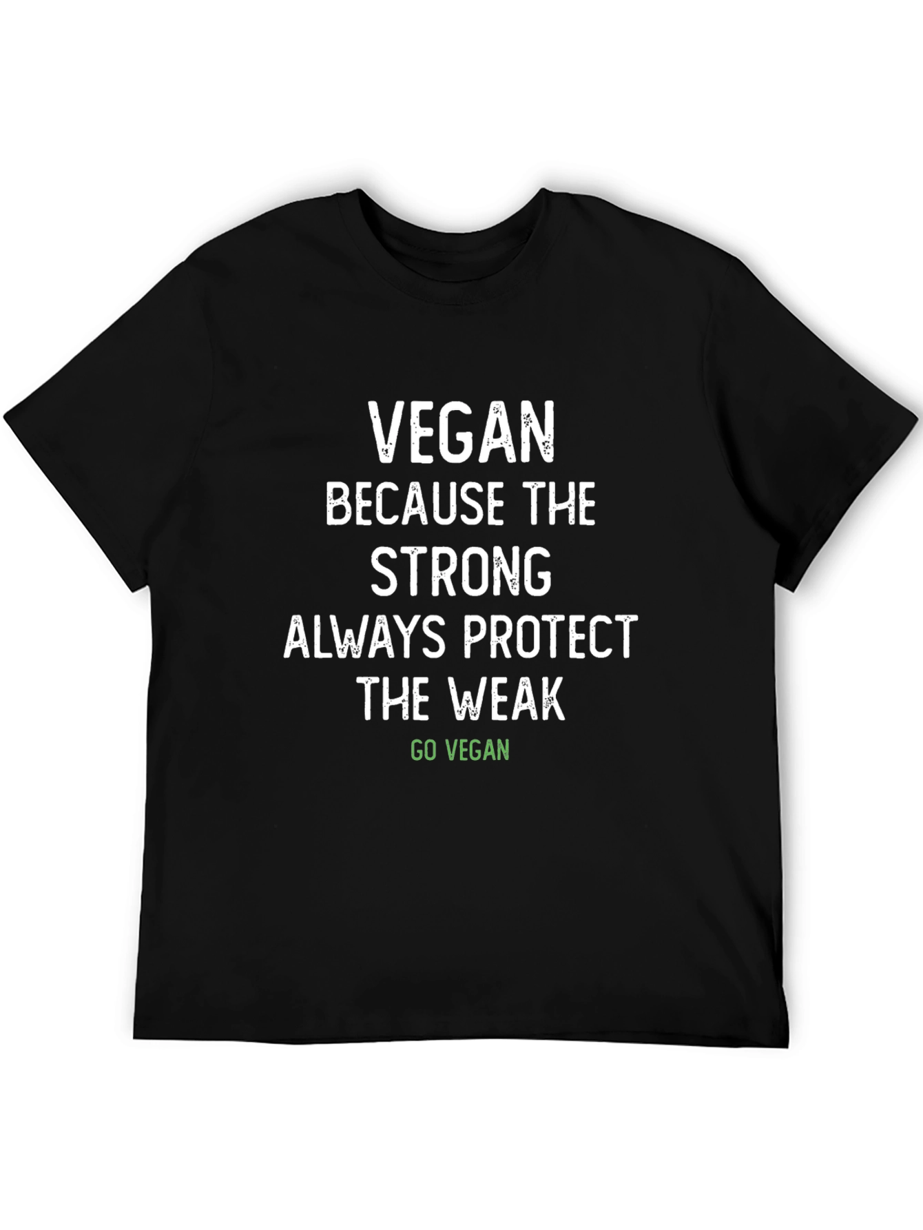 Vegan Strong Protect T-Shirt - Animal Lover Tee