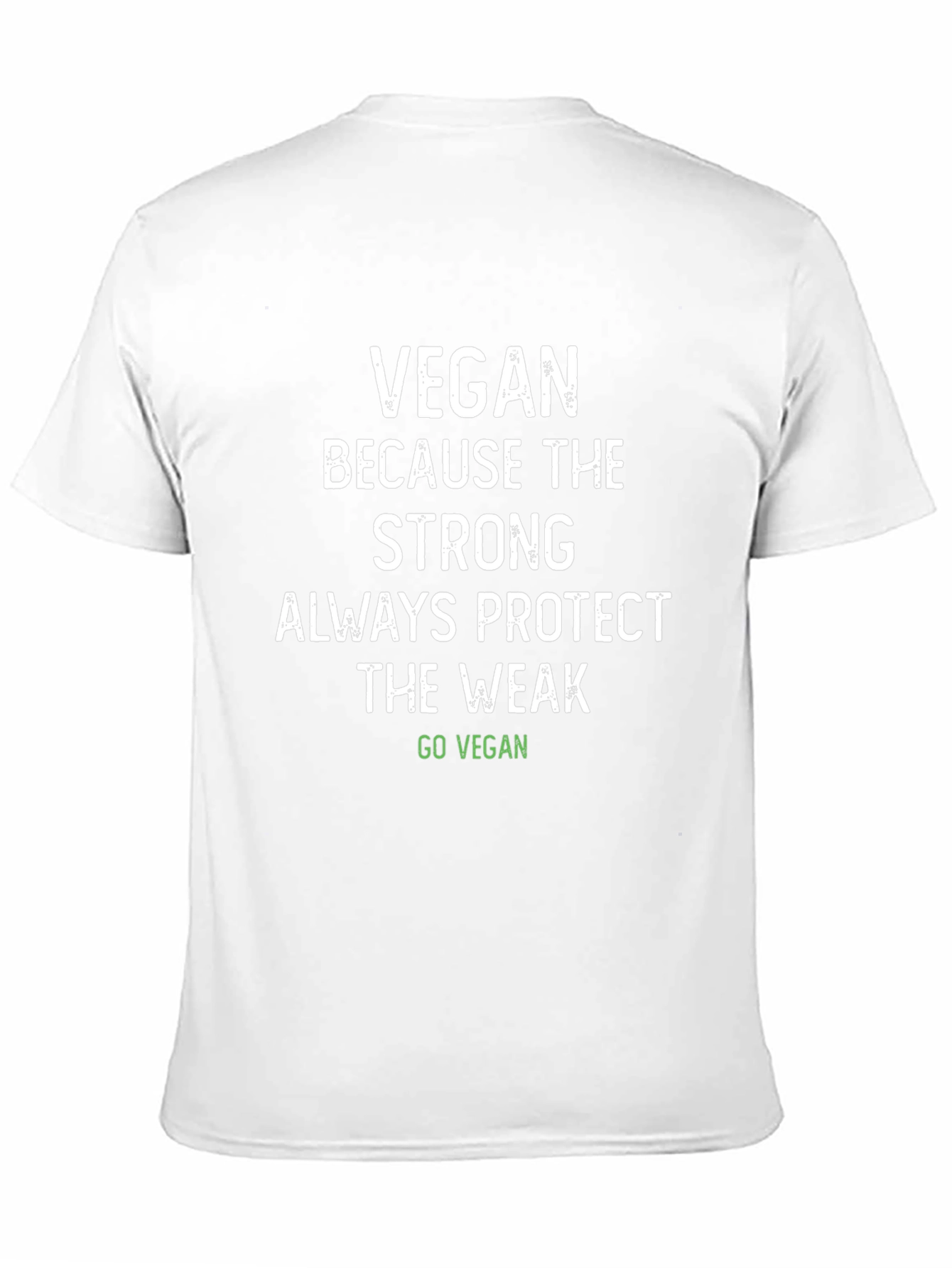 Vegan Strong Protect T-Shirt - Animal Lover Tee