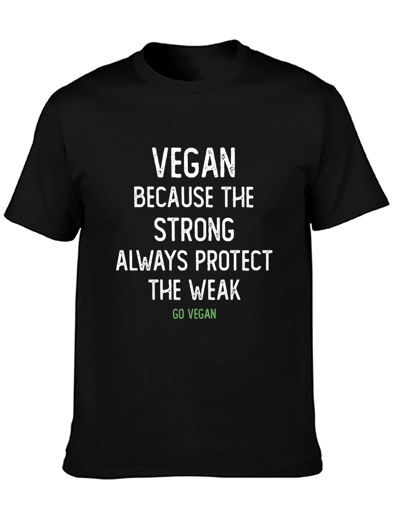 Vegan Strong Protect T-Shirt - Animal Lover Tee