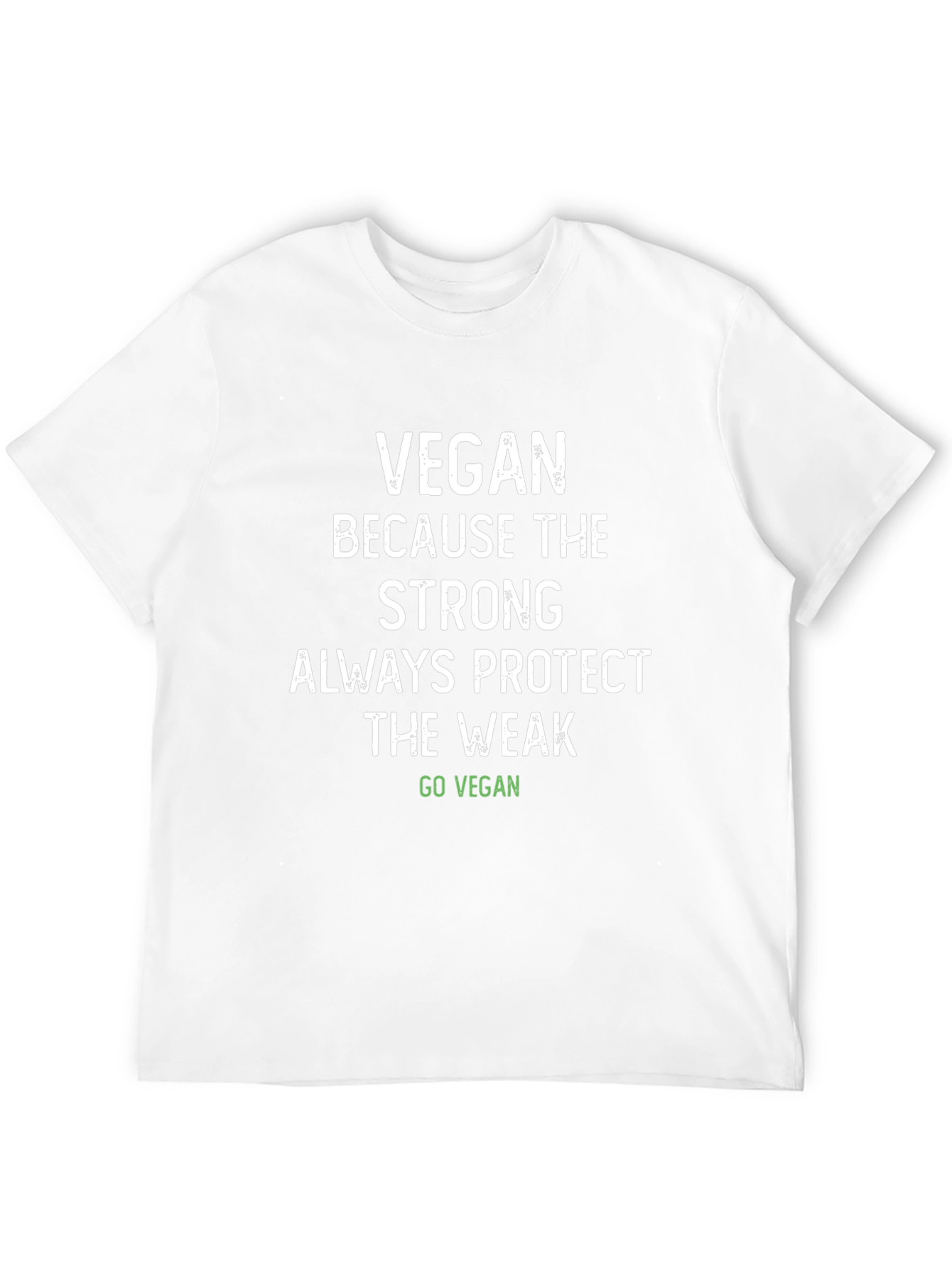 Vegan Strong Protect T-Shirt - Animal Lover Tee