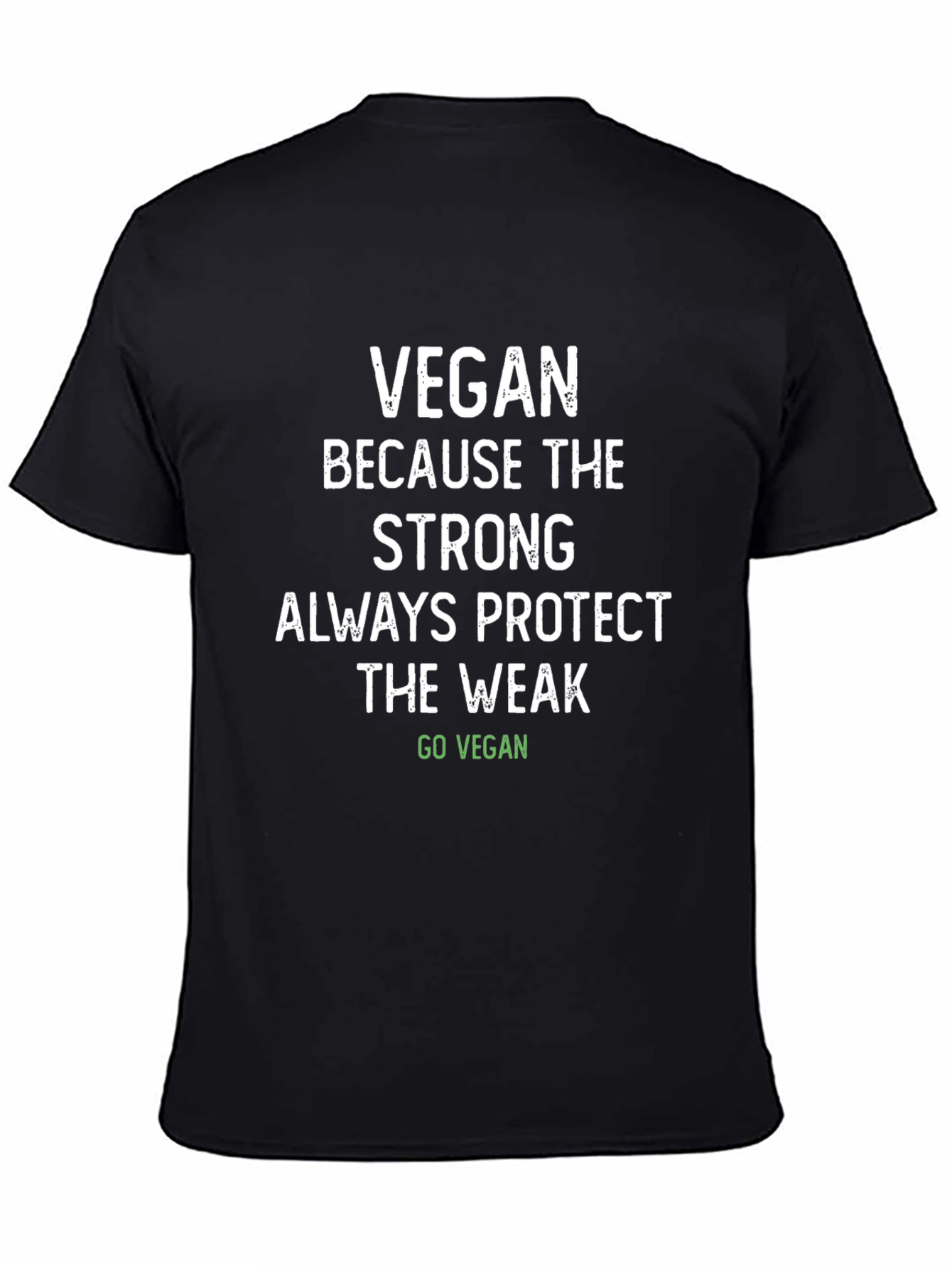 Vegan Strong Protect T-Shirt - Animal Lover Tee