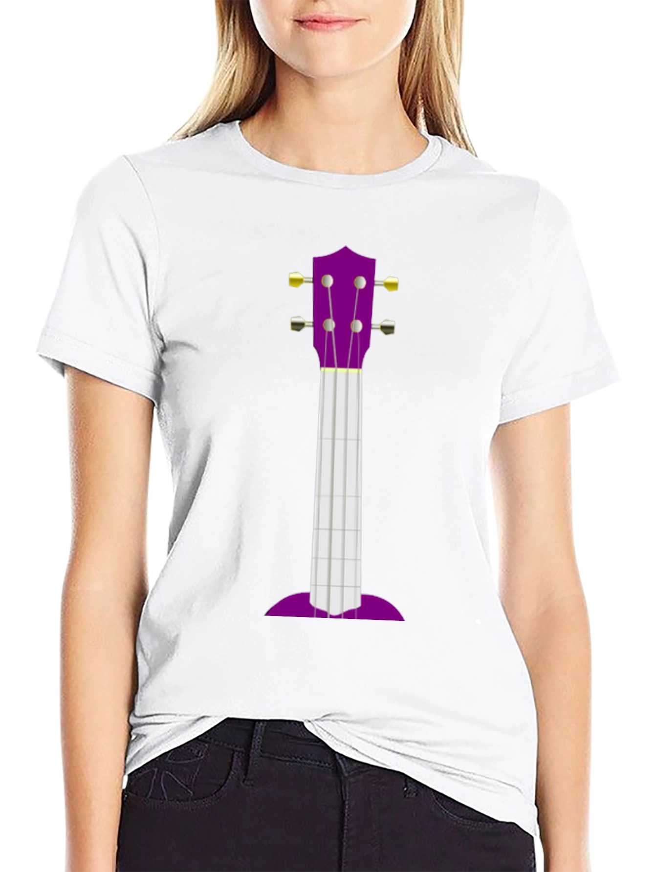Ukulele Graphic Tee - Musicians Gift
