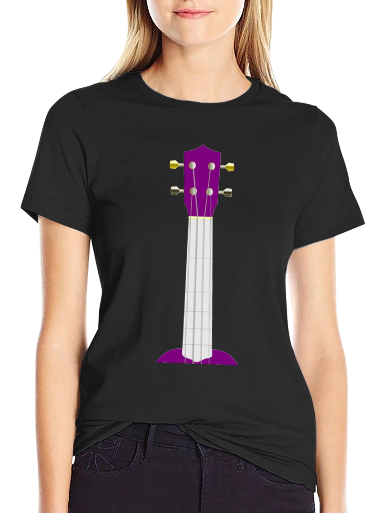 Ukulele Graphic Tee - Musicians Gift