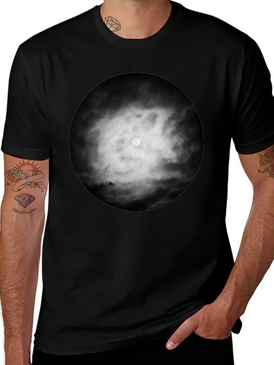 Moonlit Cloud T-Shirt - Soft Black Tee