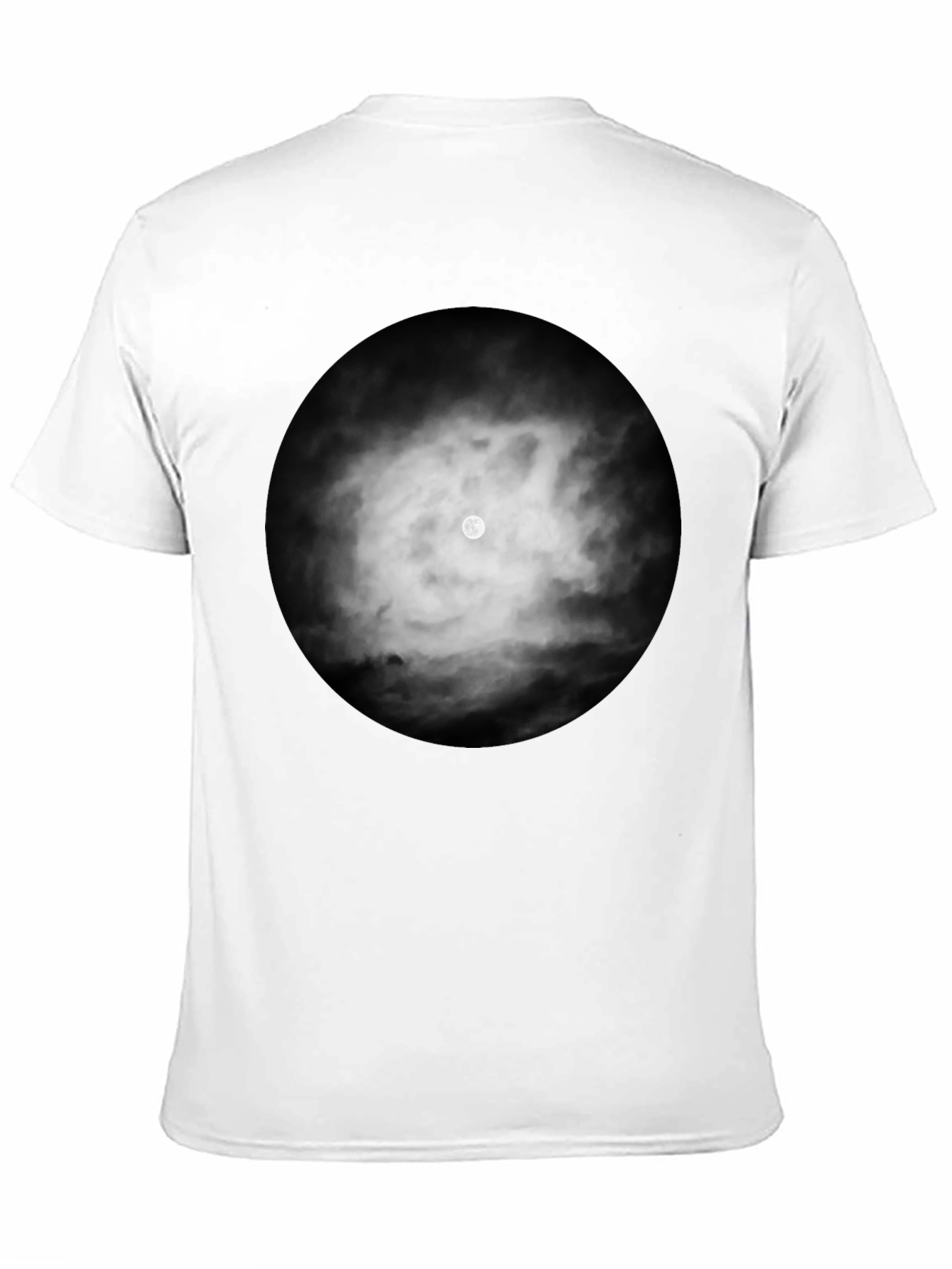 Moonlit Cloud T-Shirt - Soft Black Tee