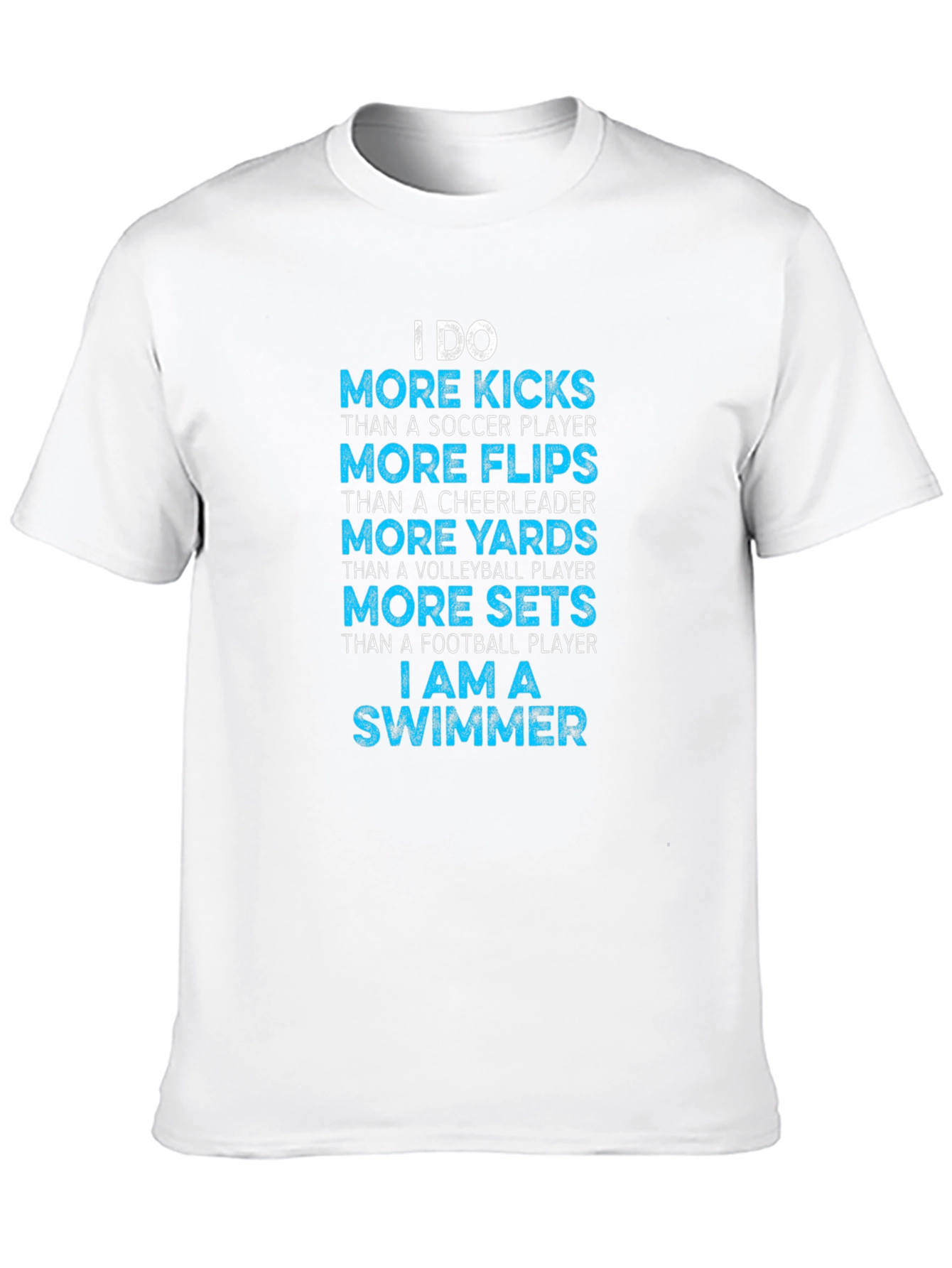 Swimmer Graphic Tee - I Do More!
