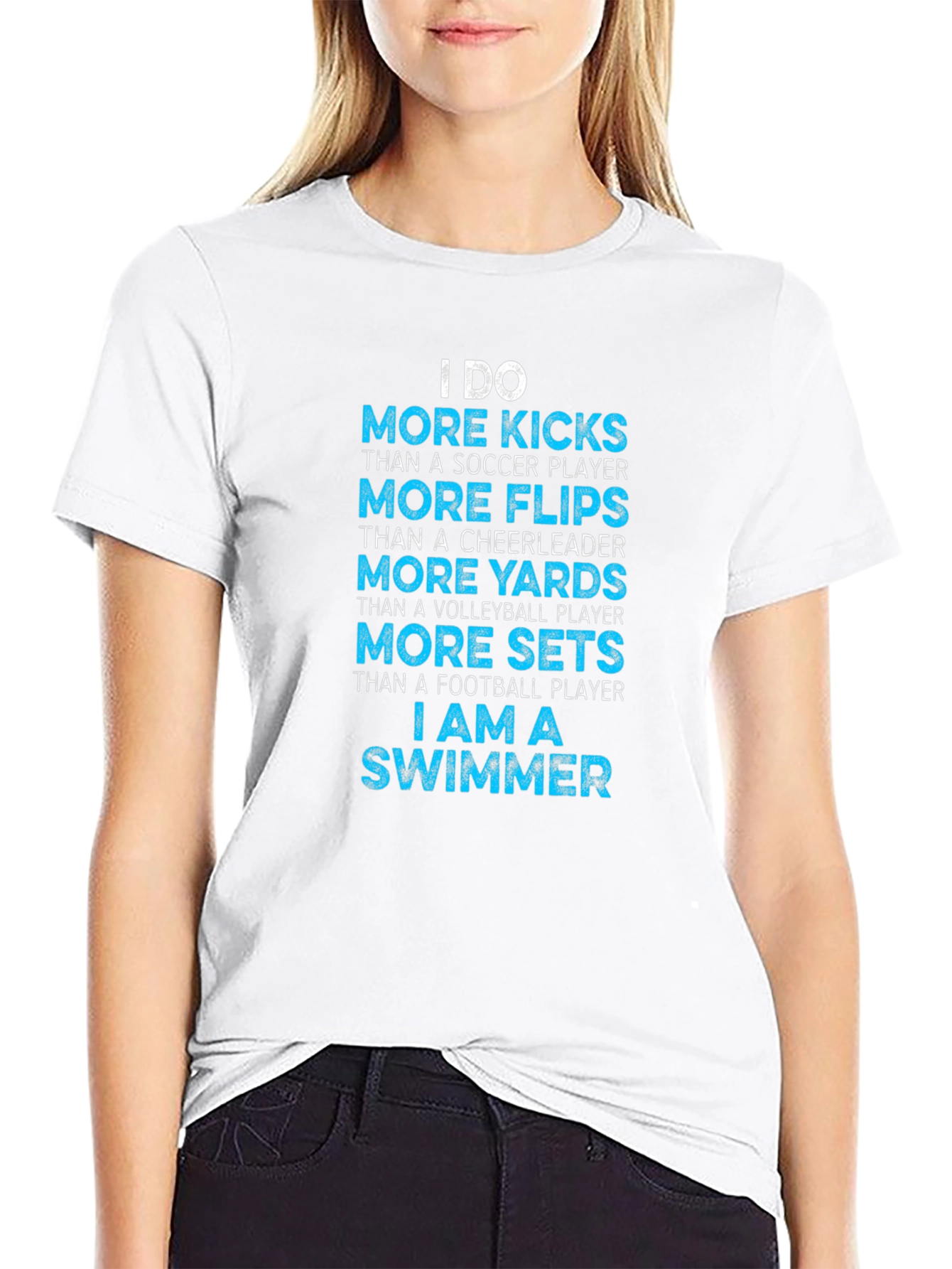 Swimmer Graphic Tee - I Do More!