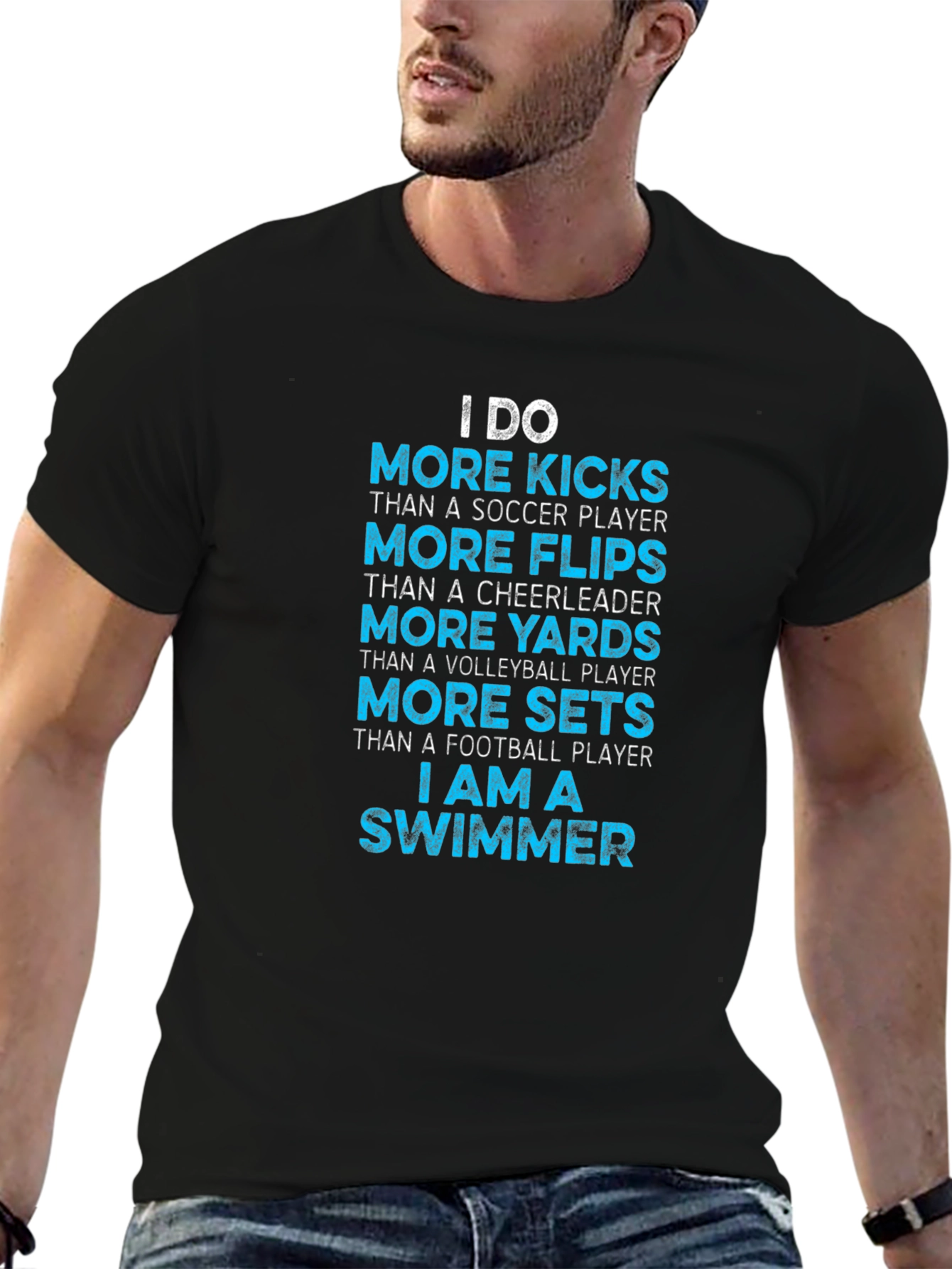 Swimmer Graphic Tee - I Do More!