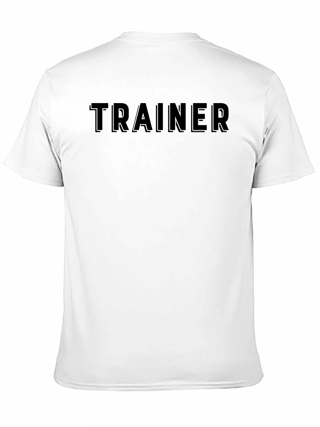 Trainer Black Crewneck T-Shirt