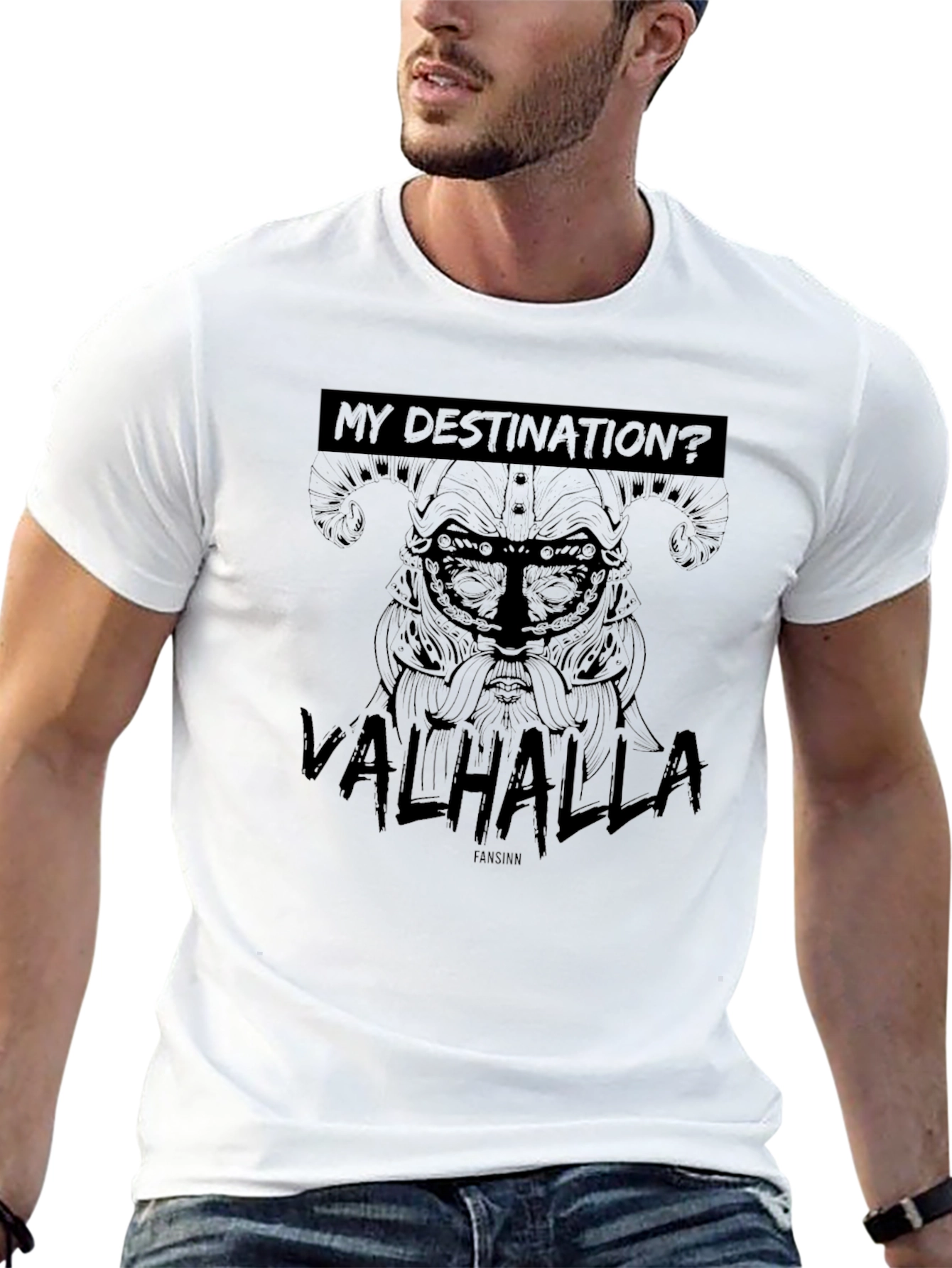Valhalla Viking T-Shirt - My Destination Graphic Tee