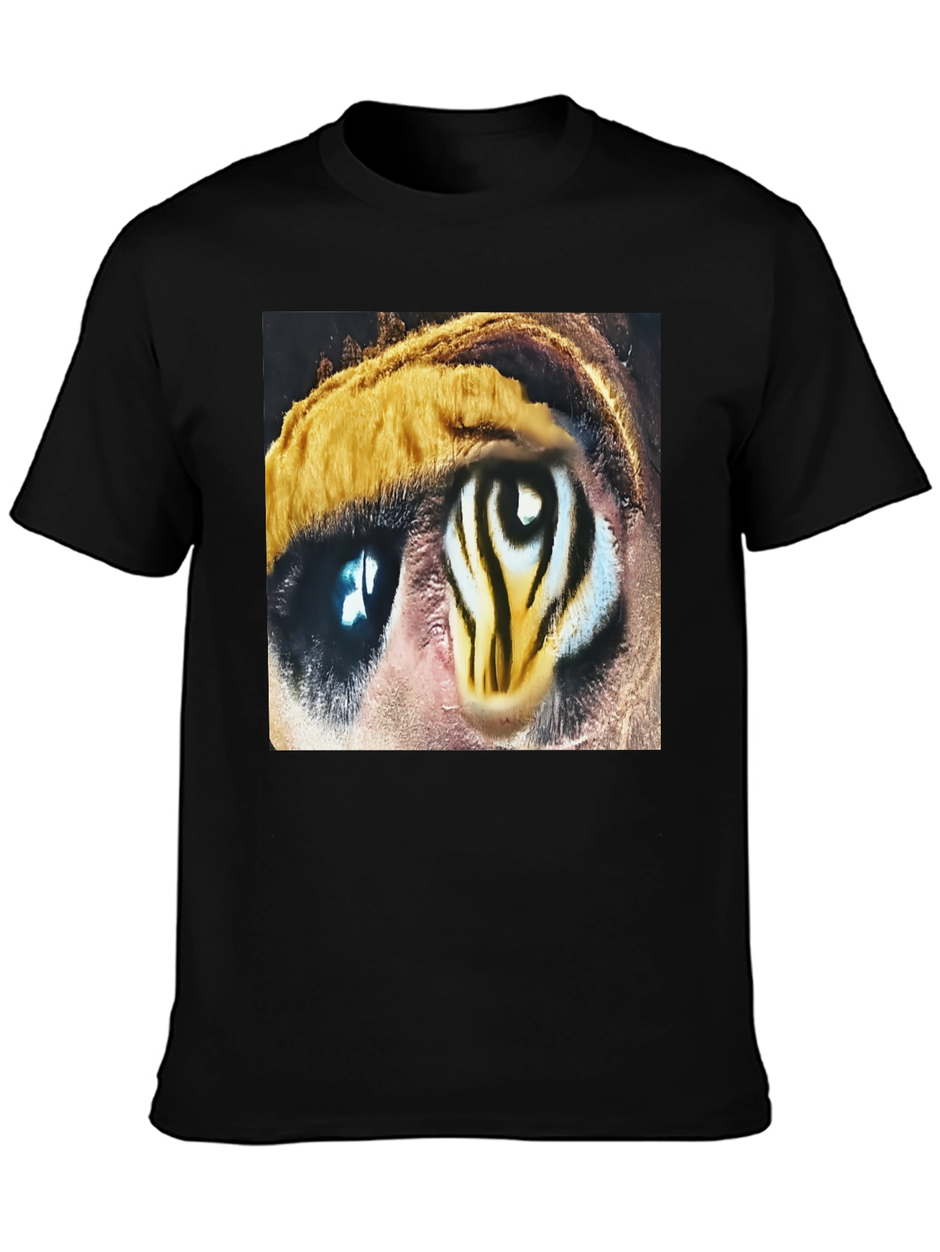 Abstract Eye Black T-Shirt