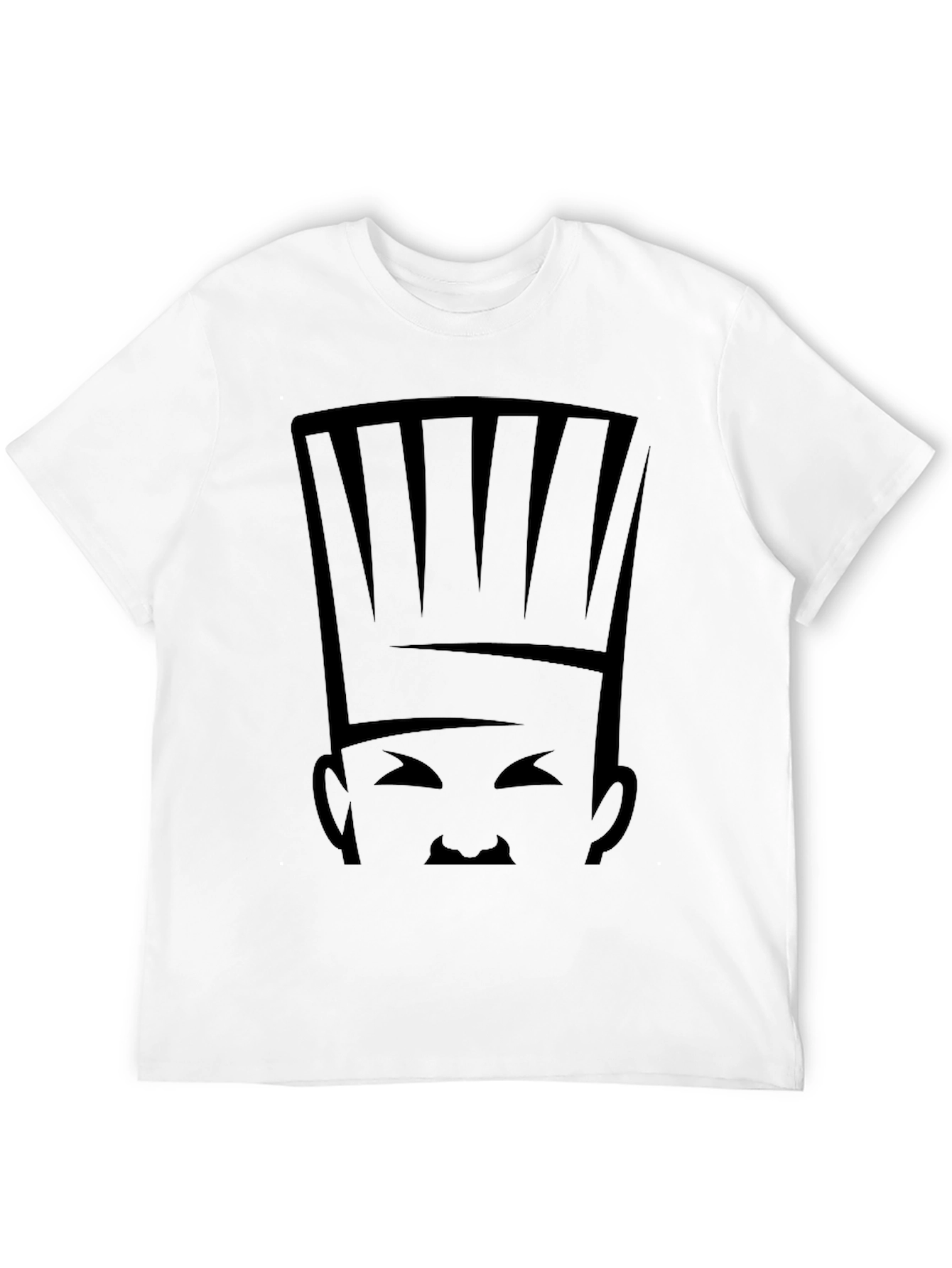 Chef Graphic Tee - Black Cotton Blend