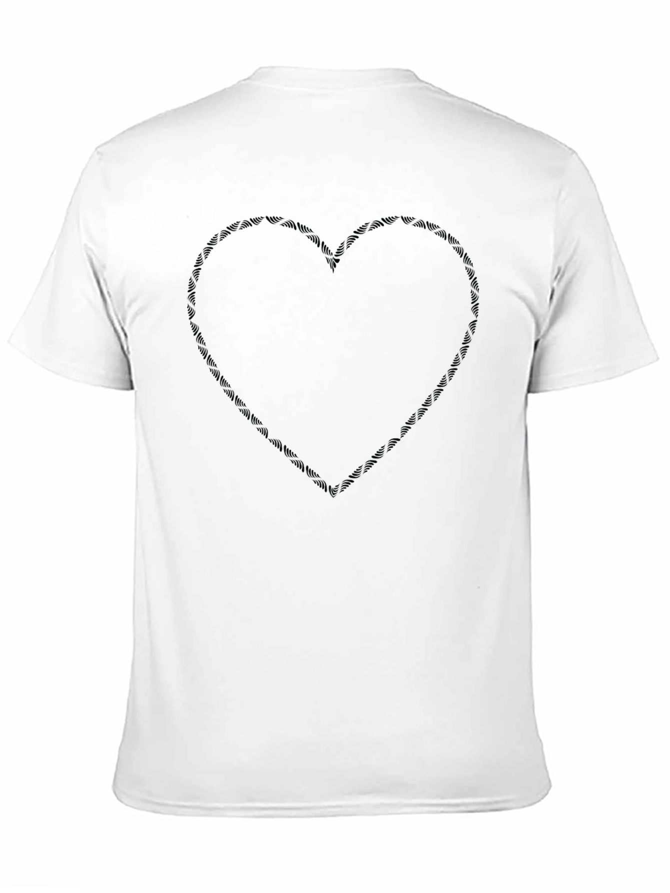 Black Heart Graphic Tee - Modern Casual Style