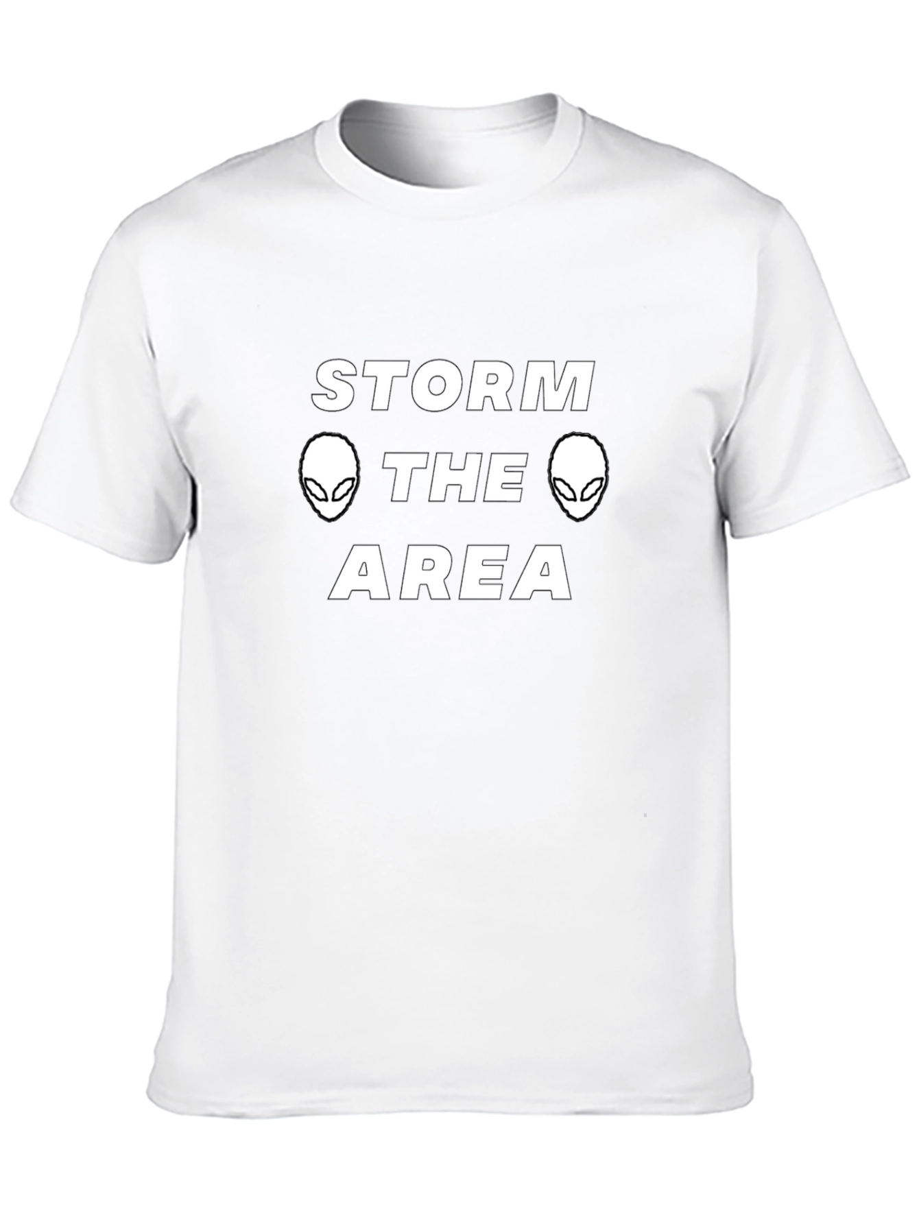 Storm the Area Alien Graphic Tee