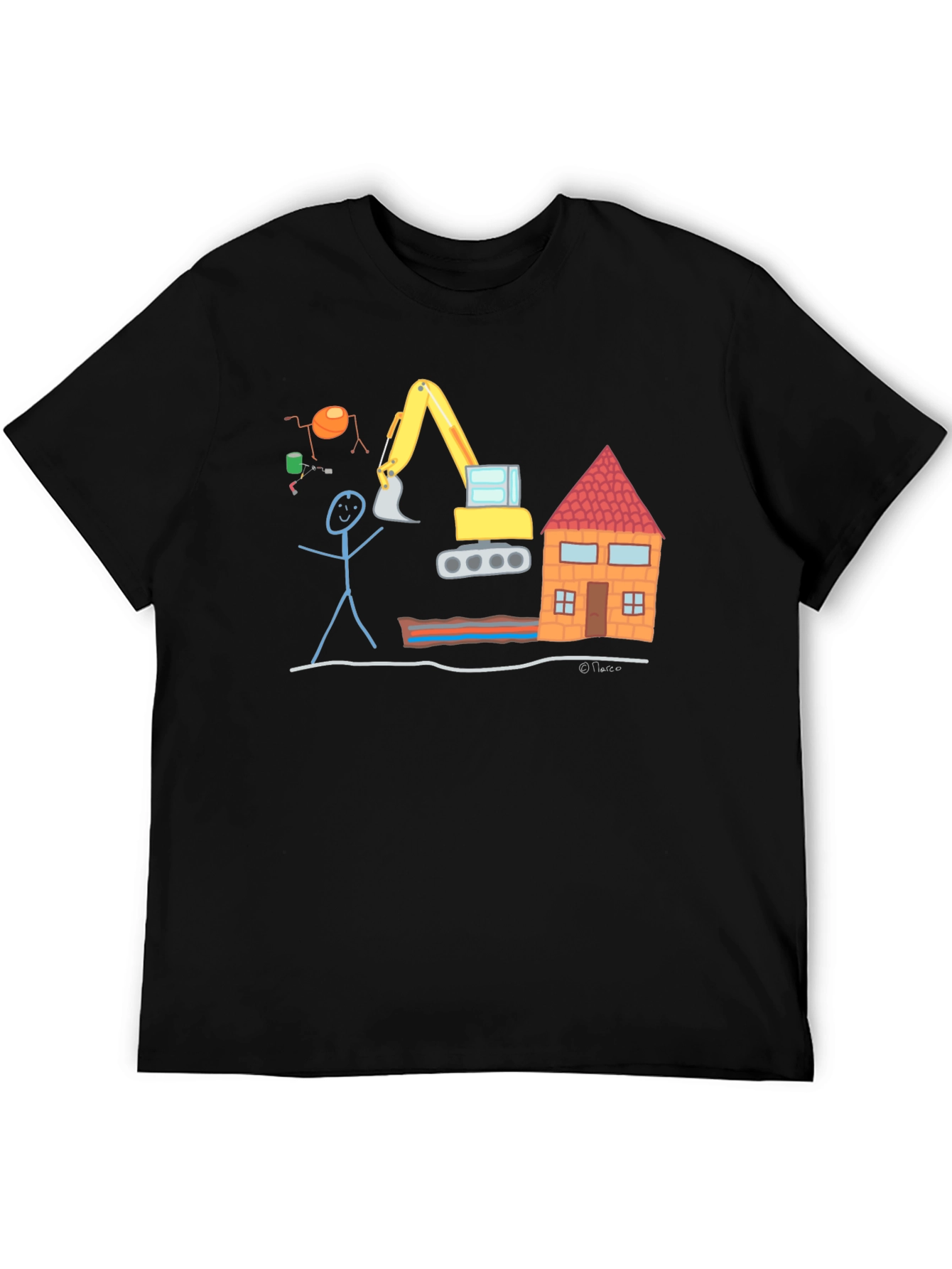 Funny Construction Crew T-Shirt