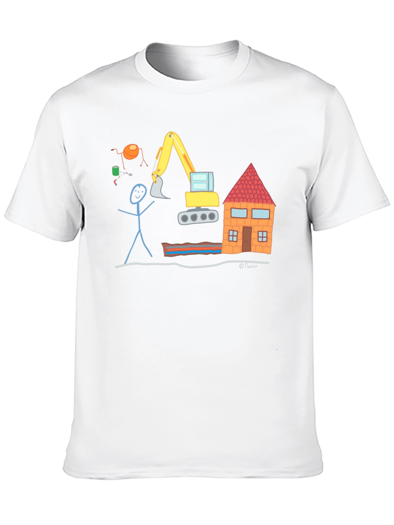 Funny Construction Crew T-Shirt