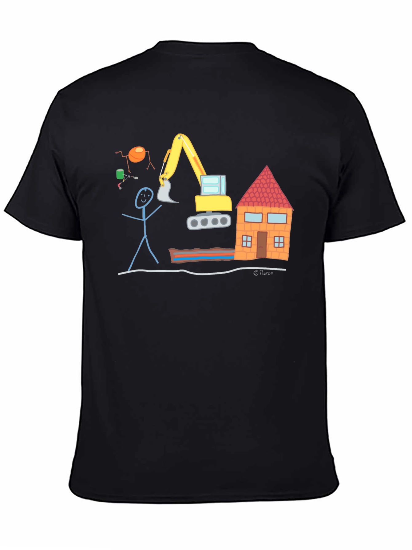 Funny Construction Crew T-Shirt