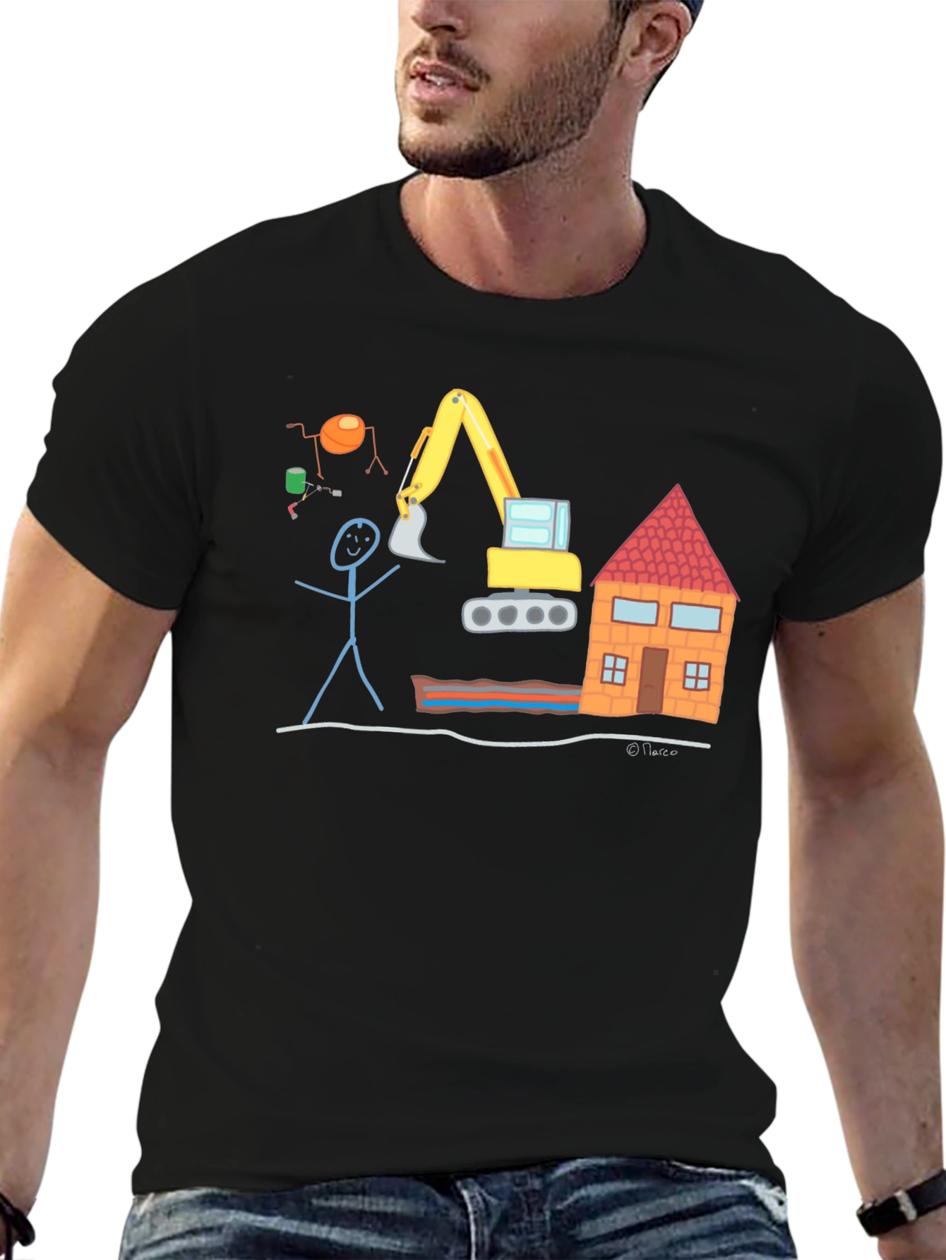 Funny Construction Crew T-Shirt