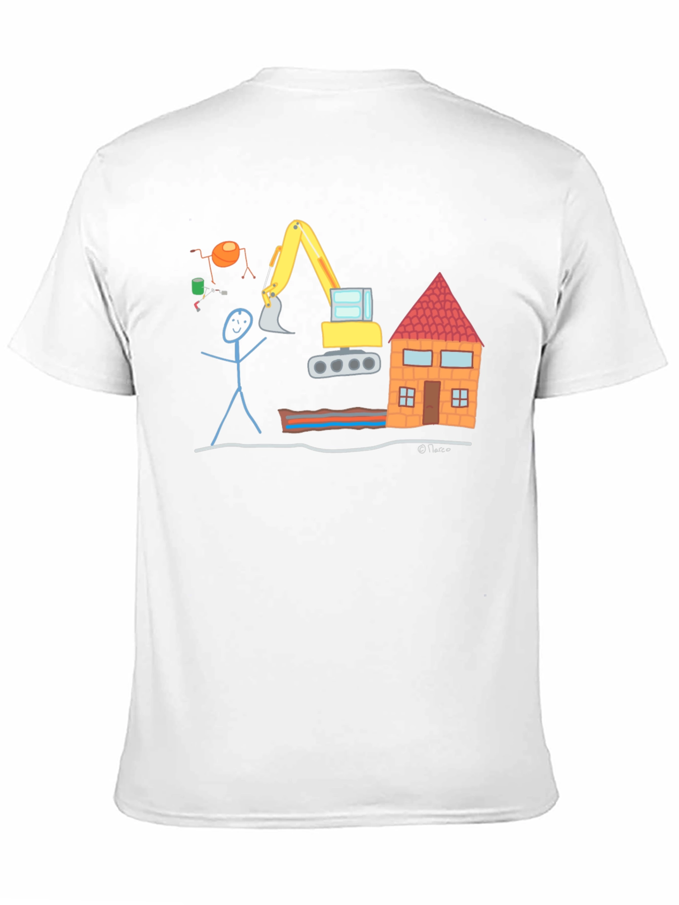 Funny Construction Crew T-Shirt