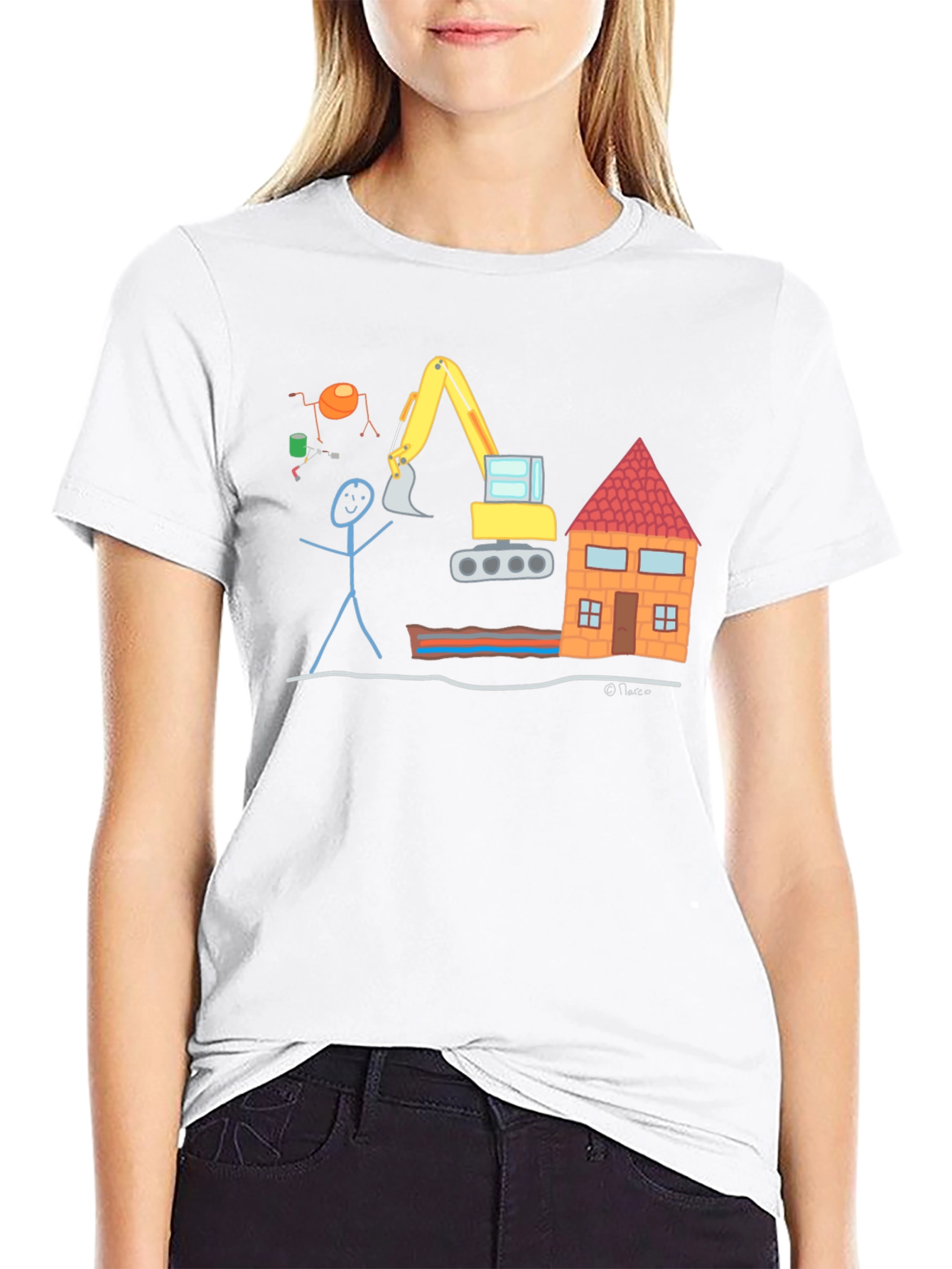 Funny Construction Crew T-Shirt