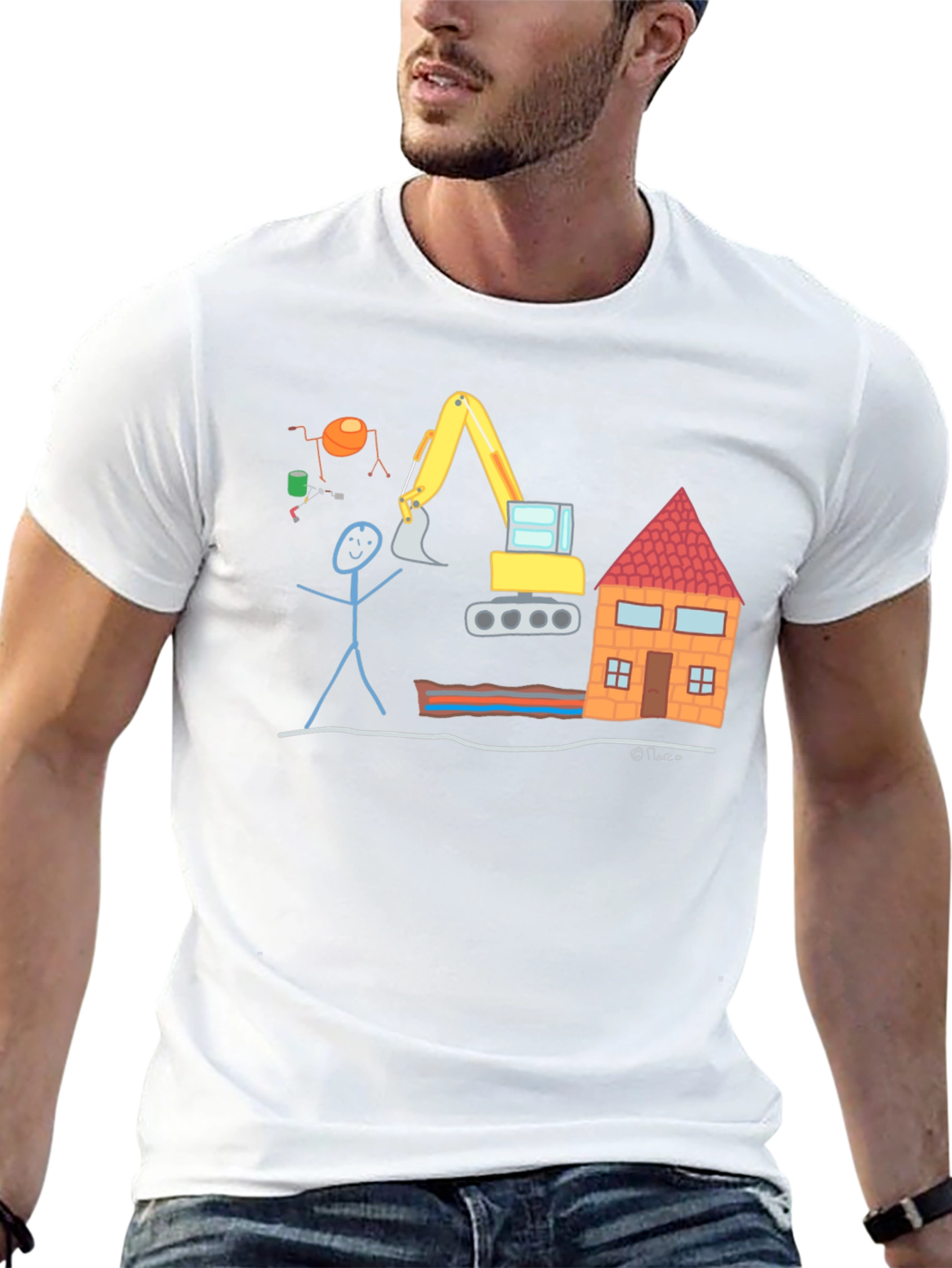 Funny Construction Crew T-Shirt