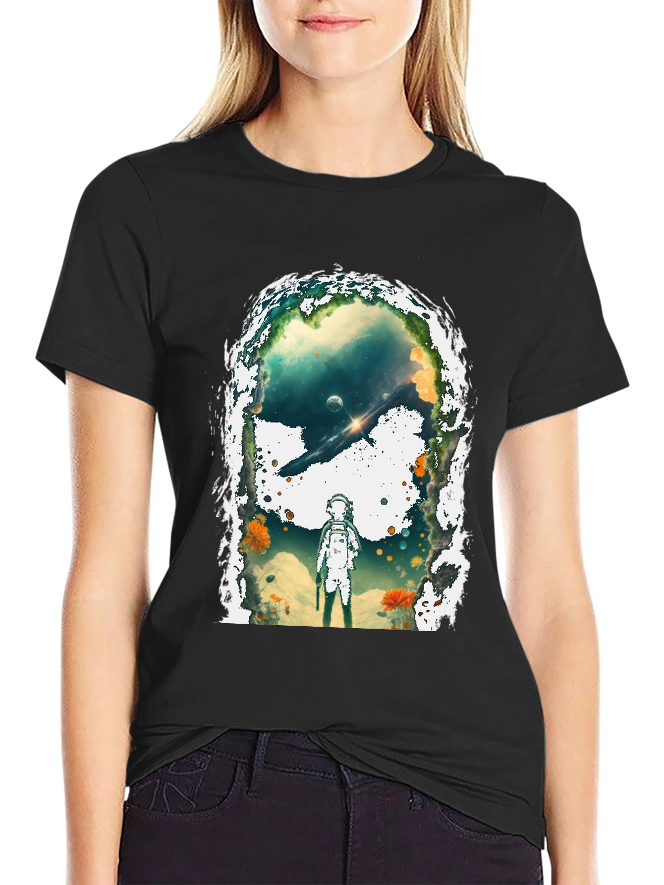 Astronaut Galaxy T-Shirt
